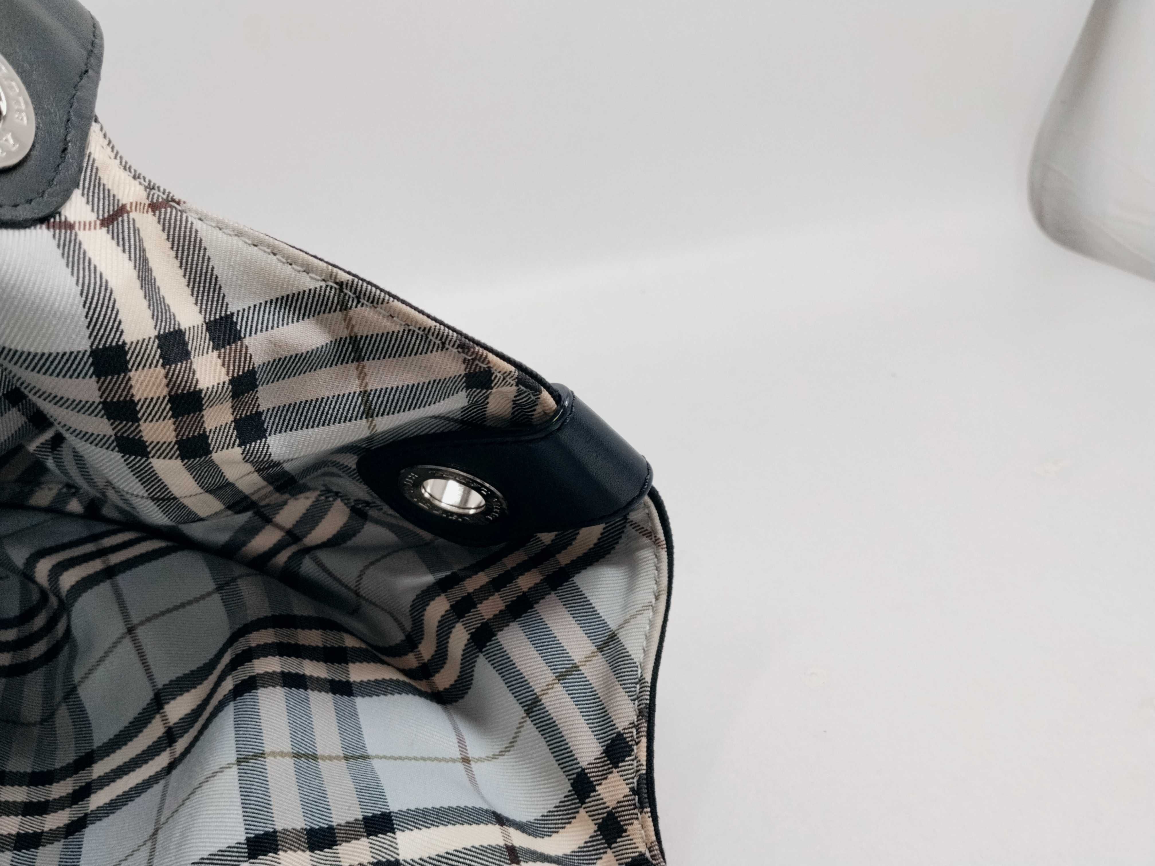 Blue Label Nova Check Canvas Tote Bag — view 10