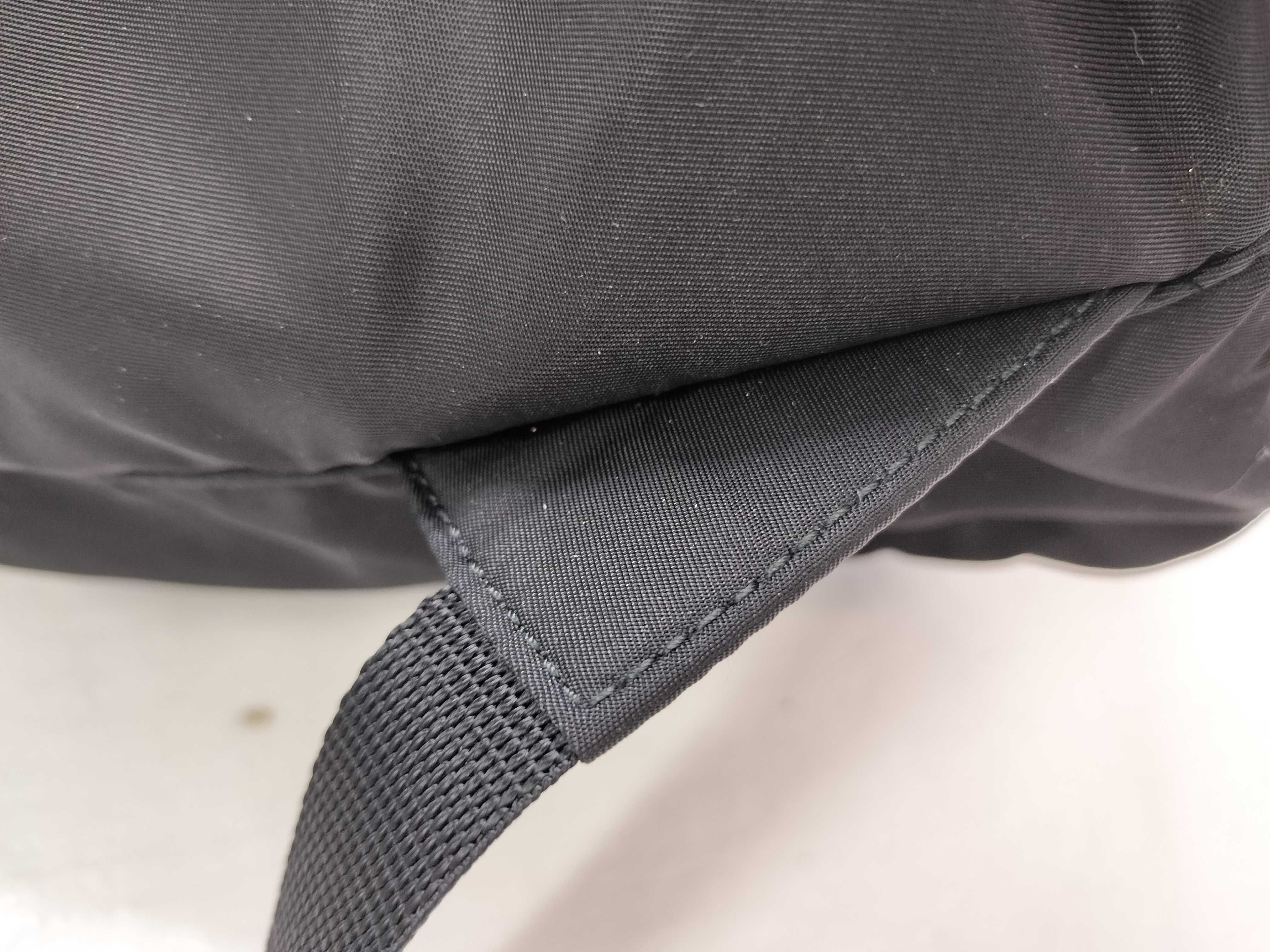 Nylon Prada Tessuto Nylon x Leather Backpack/Rucksack Black — view 5