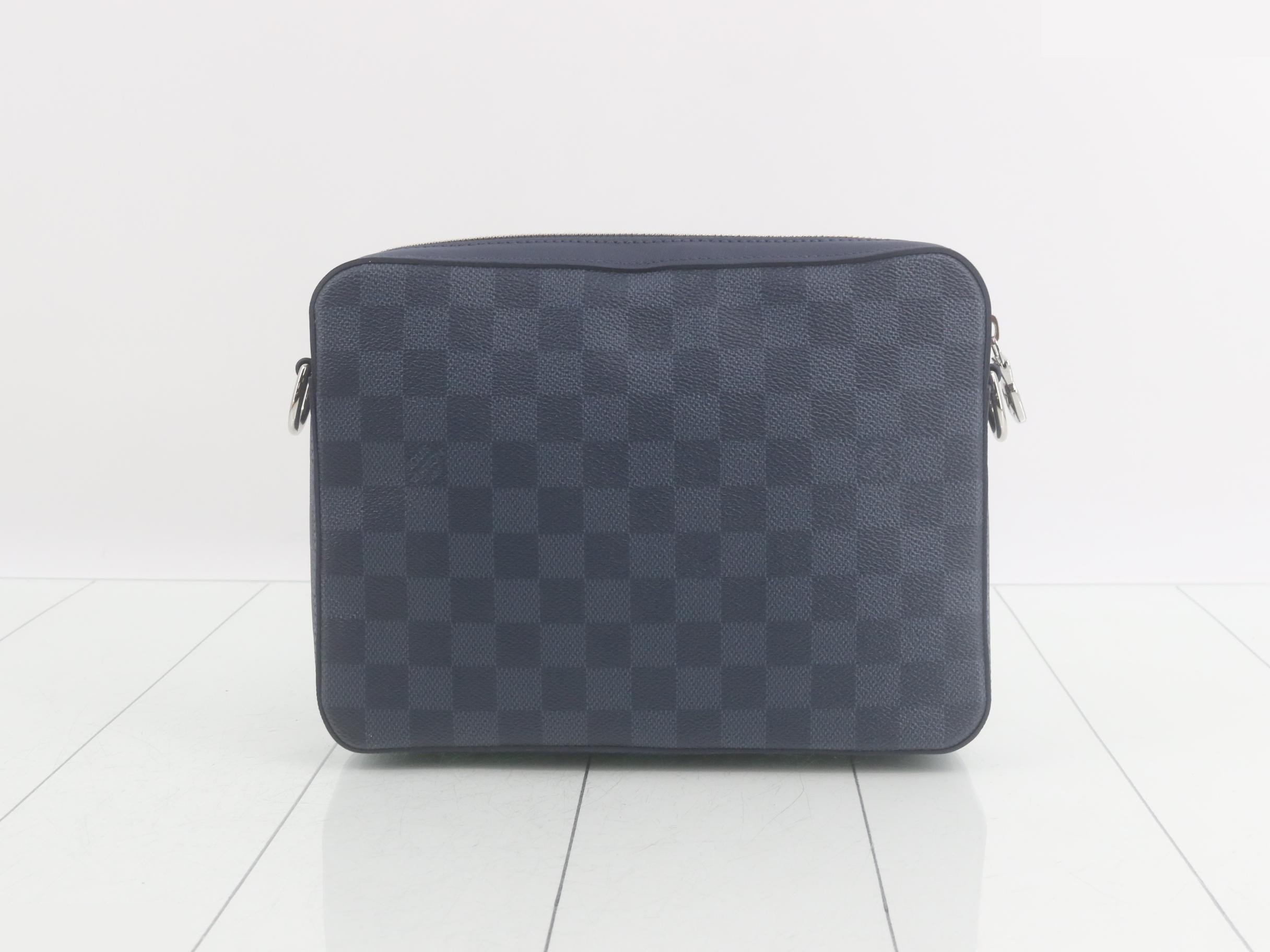 Damier Squared Trio Messenger Bag (Unused) — view 2