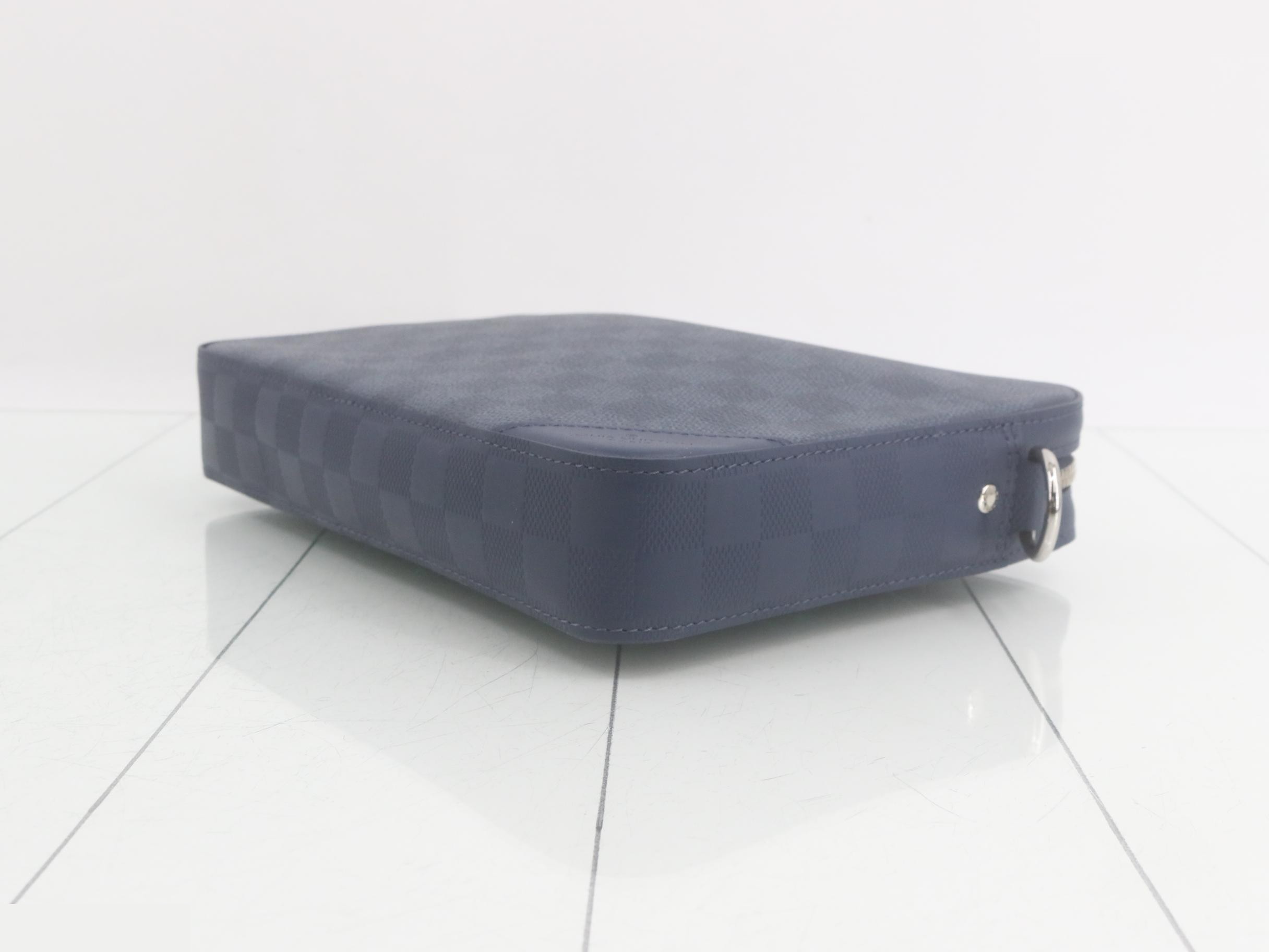Damier Squared Trio Messenger Bag (Unused) — view 6