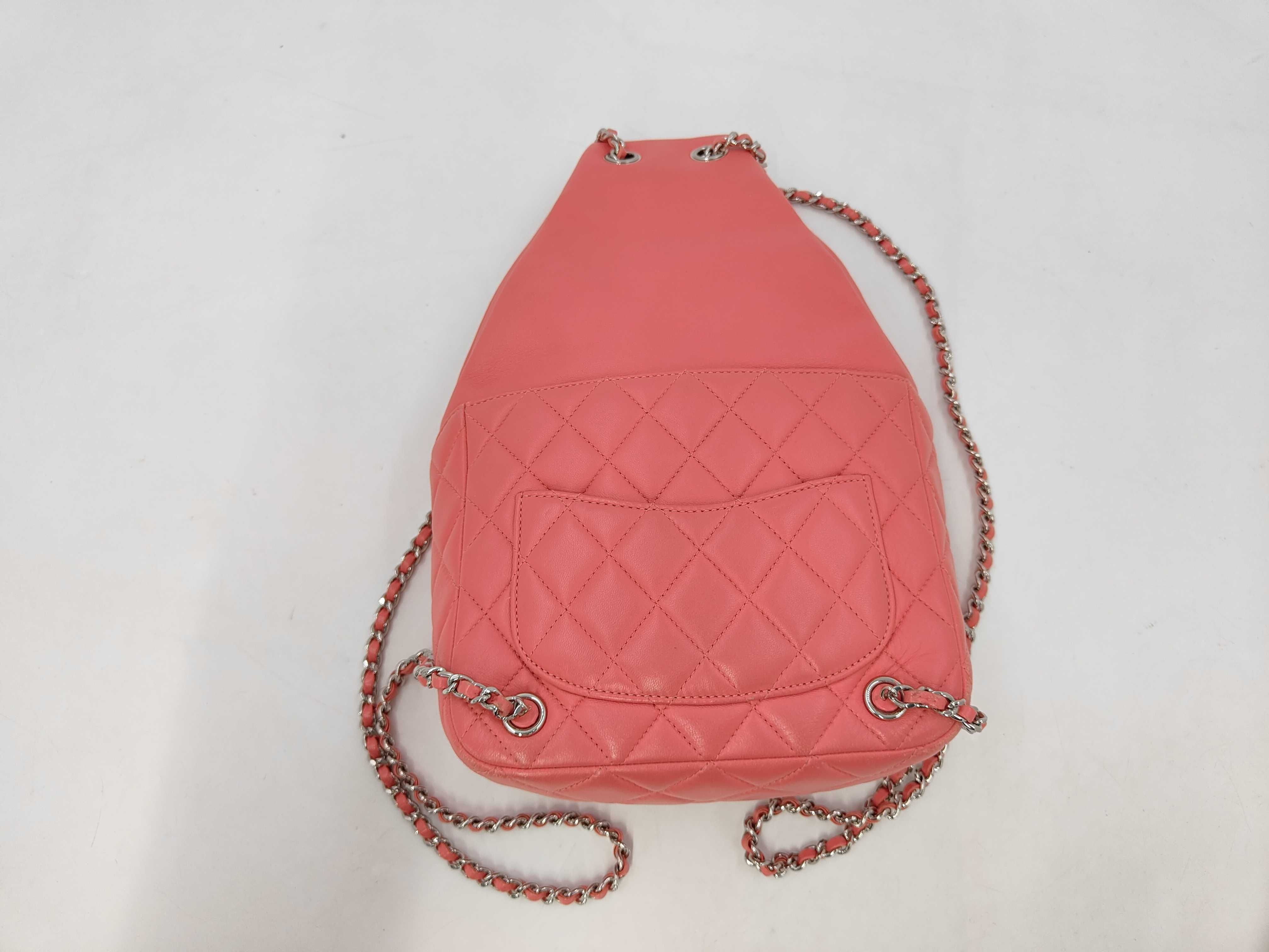 bag, Chanel pink, 23807717 A94417 backpack — view 5