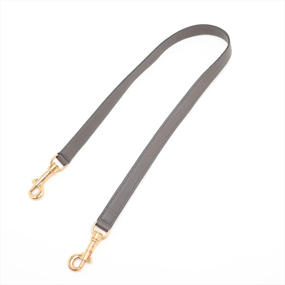 Belt Bag Mini Leather 2-Way Handbag Gray — view 7