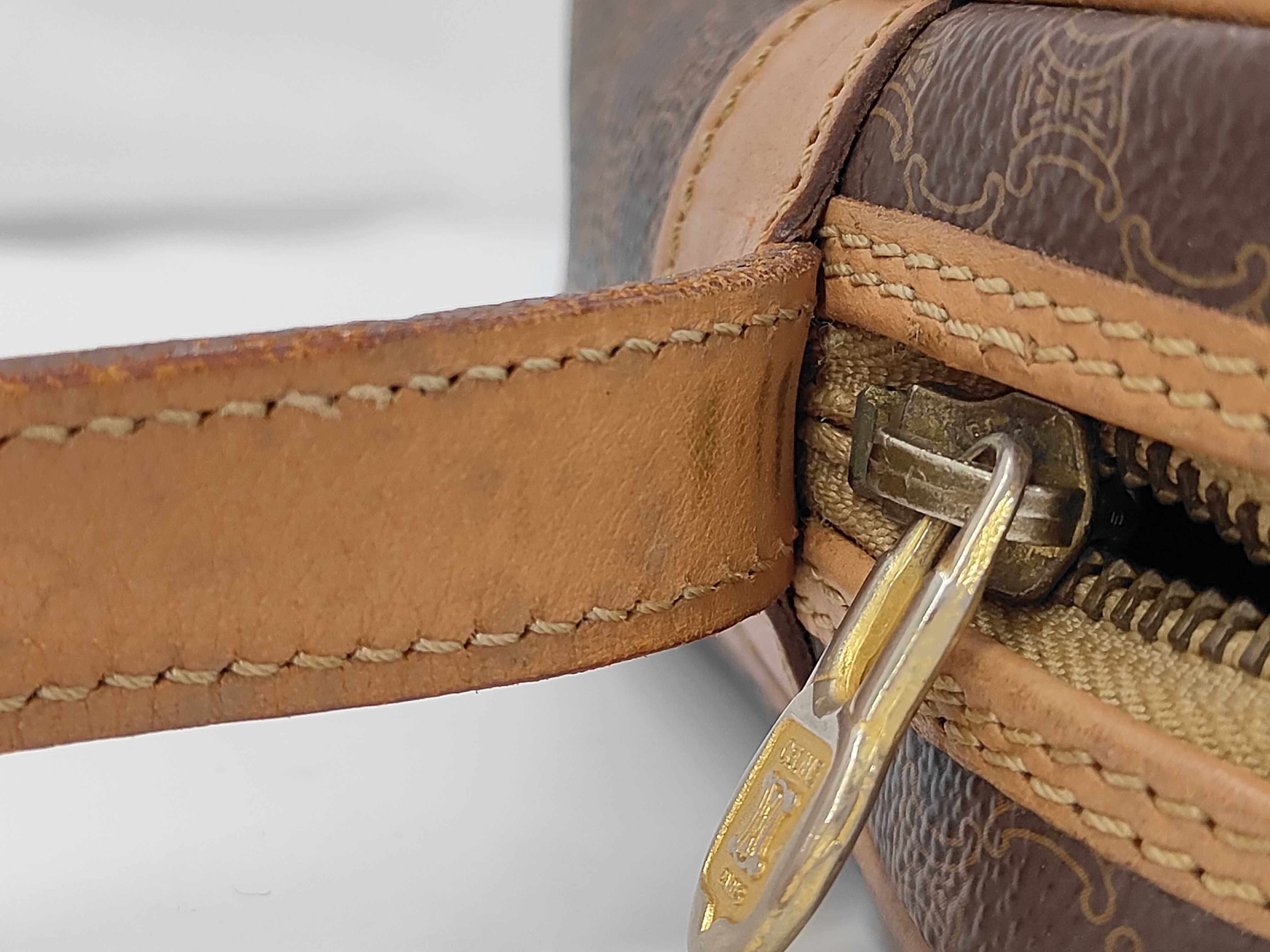 Macadam Shoulder Bag (Brown) — view 6