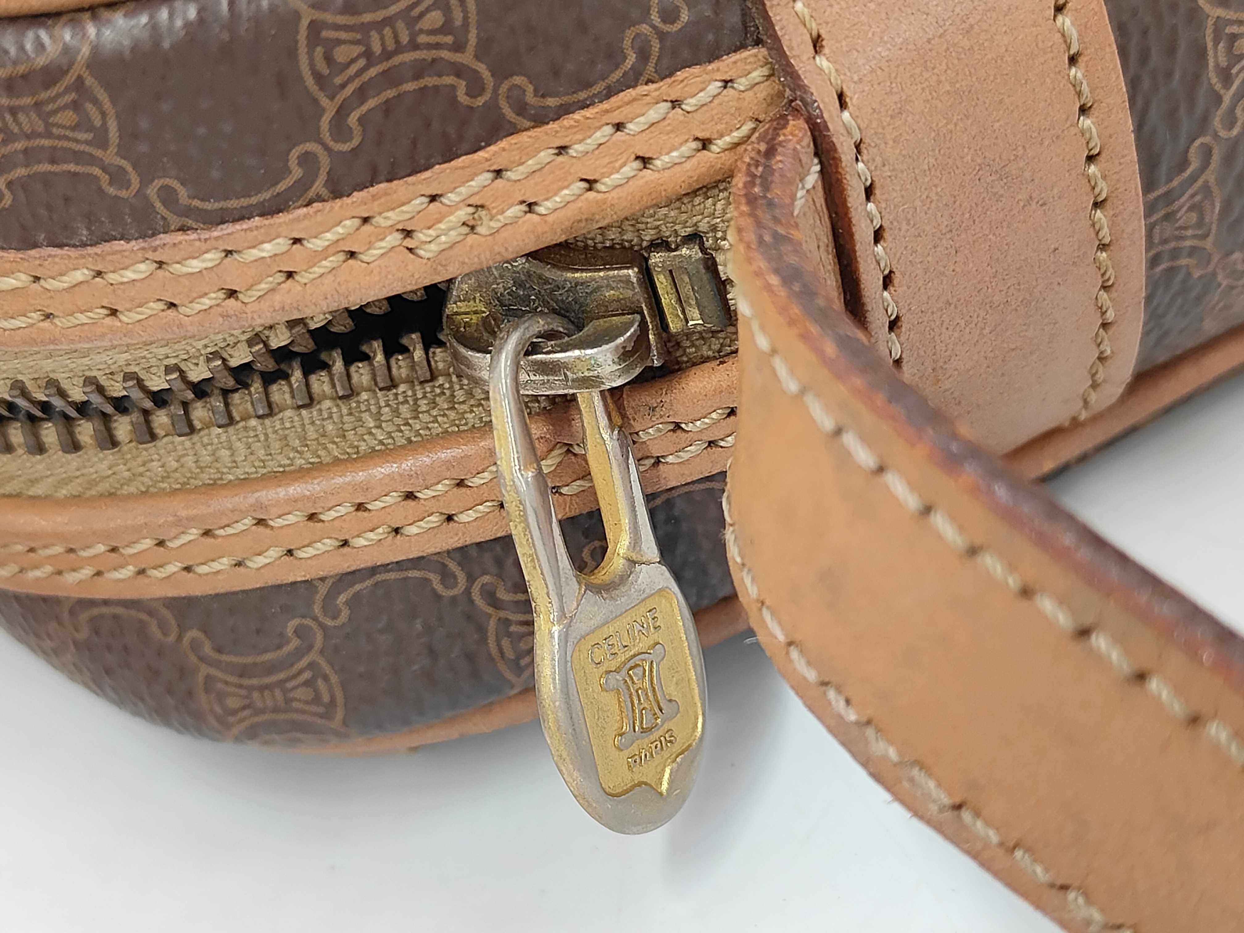 Macadam Shoulder Bag (Brown) — view 10