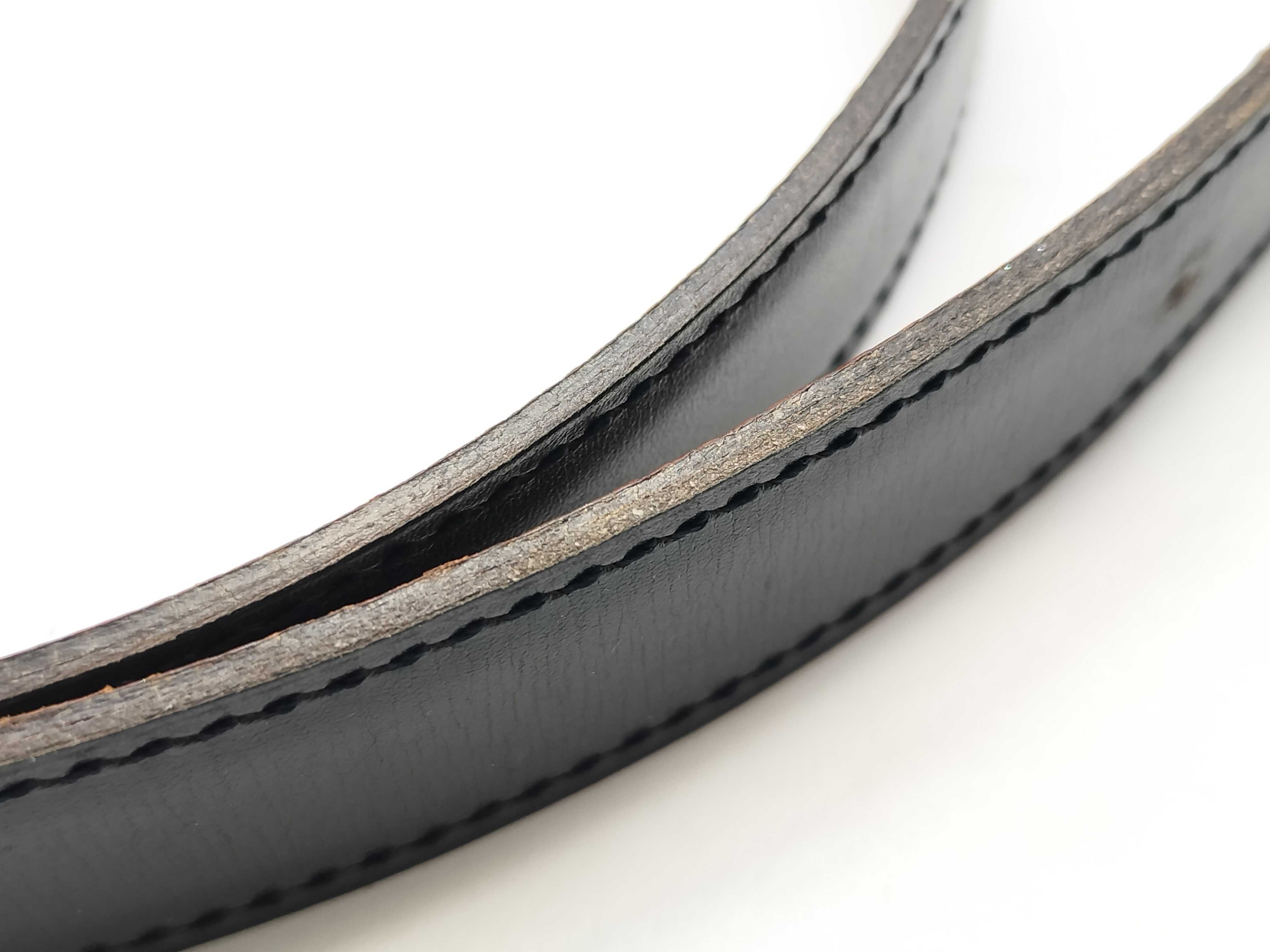 G stamp, no buckle, leather part only, belt — view 7