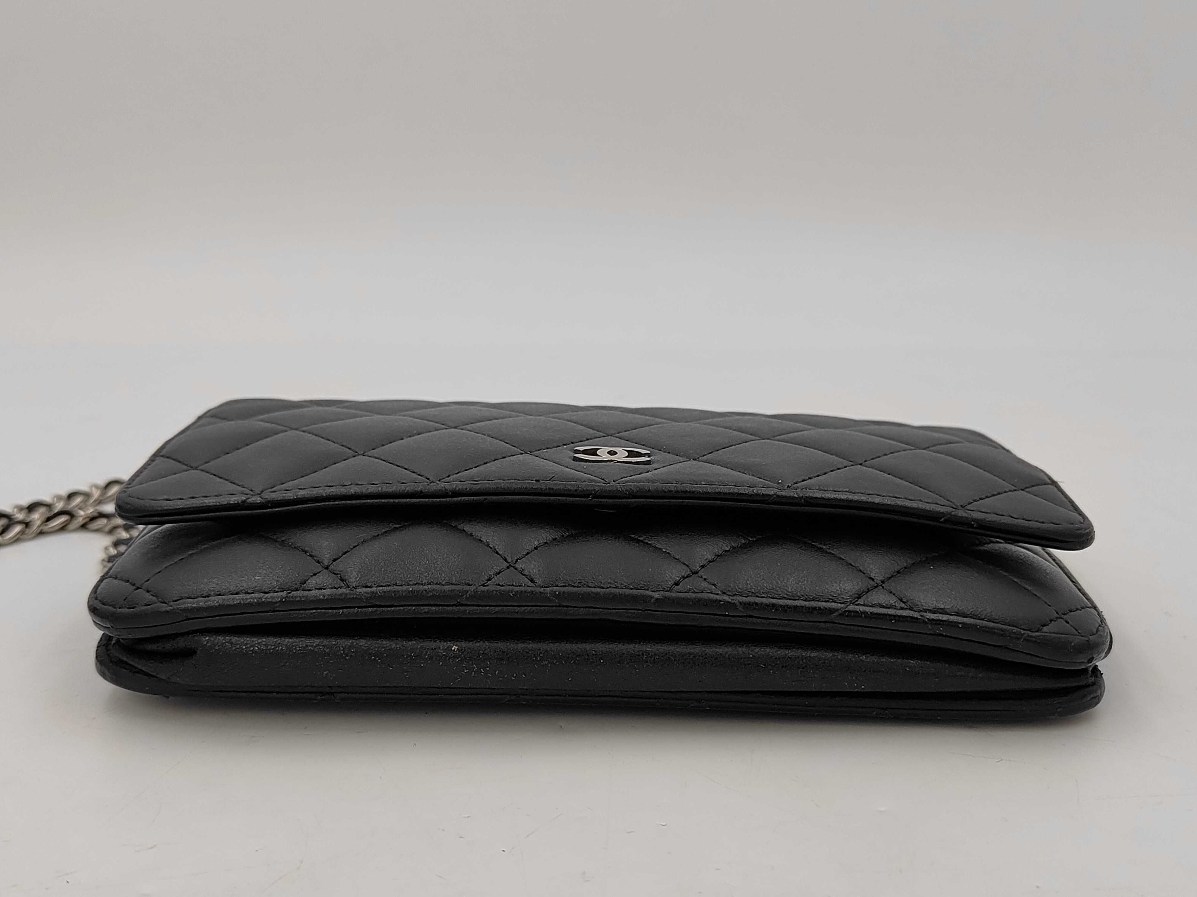 Lambskin Wallet Chain Shoulder Bag — view 4