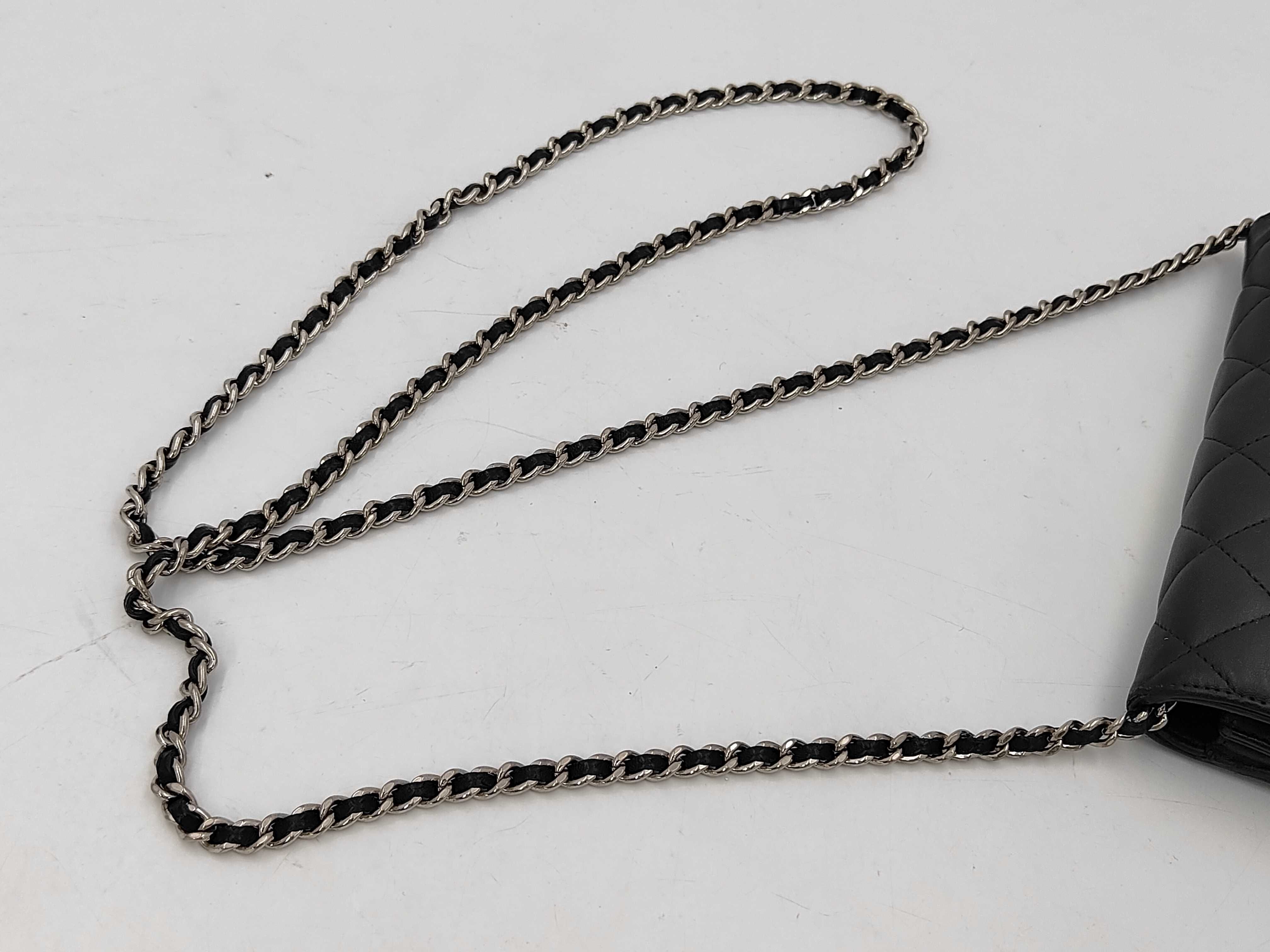 Lambskin Wallet Chain Shoulder Bag — view 5