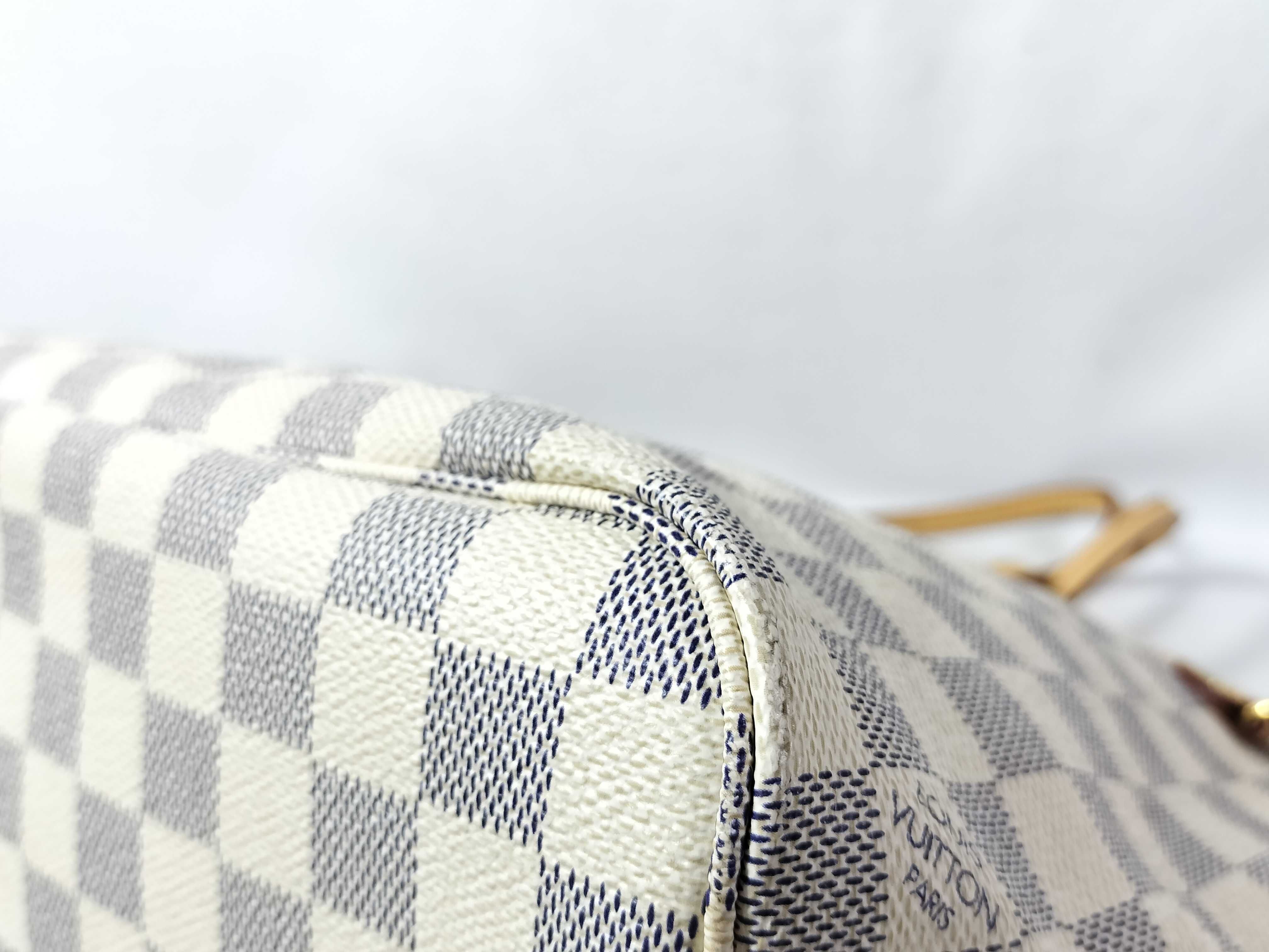 Damier Azur Neverfull PM Tote Bag — view 6