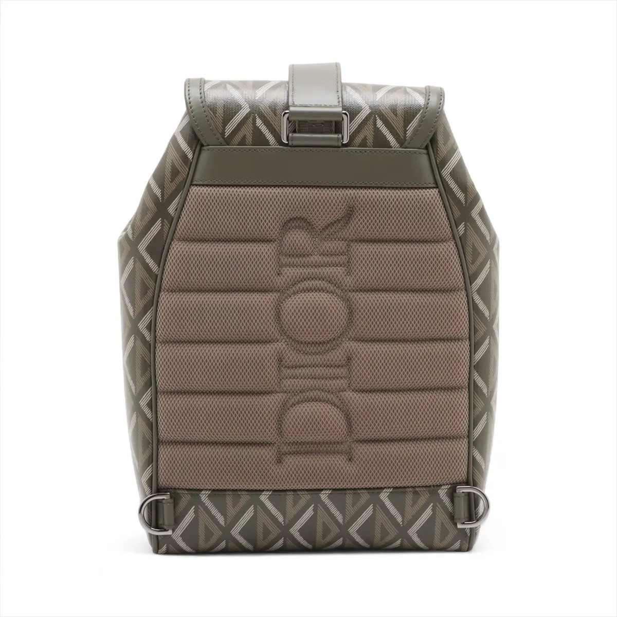 Hit the Road PVC x Leather Shoulder Bag Khaki Outlet — view 2