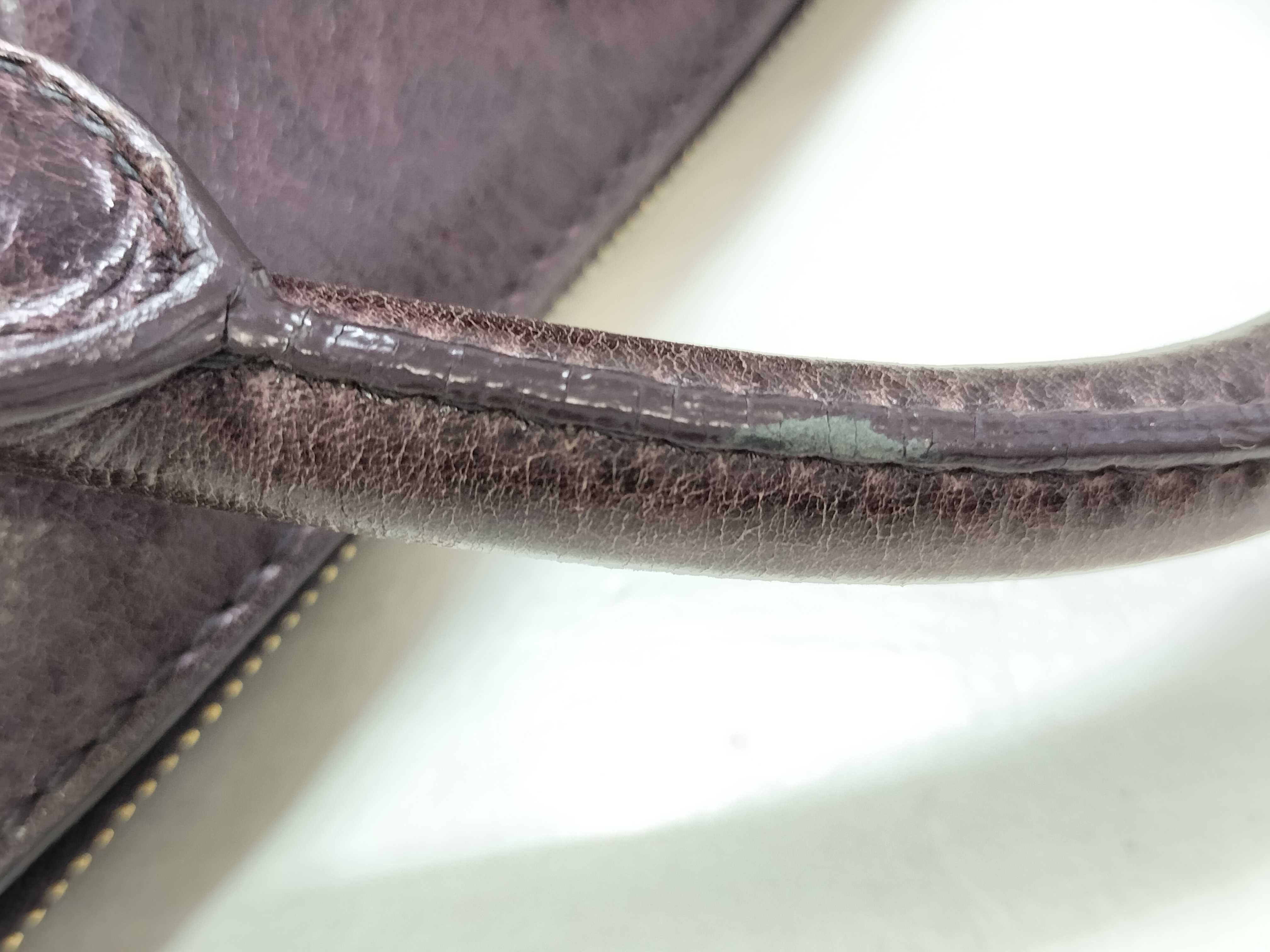 Leather Tote Bag, Brown Handbag — view 14