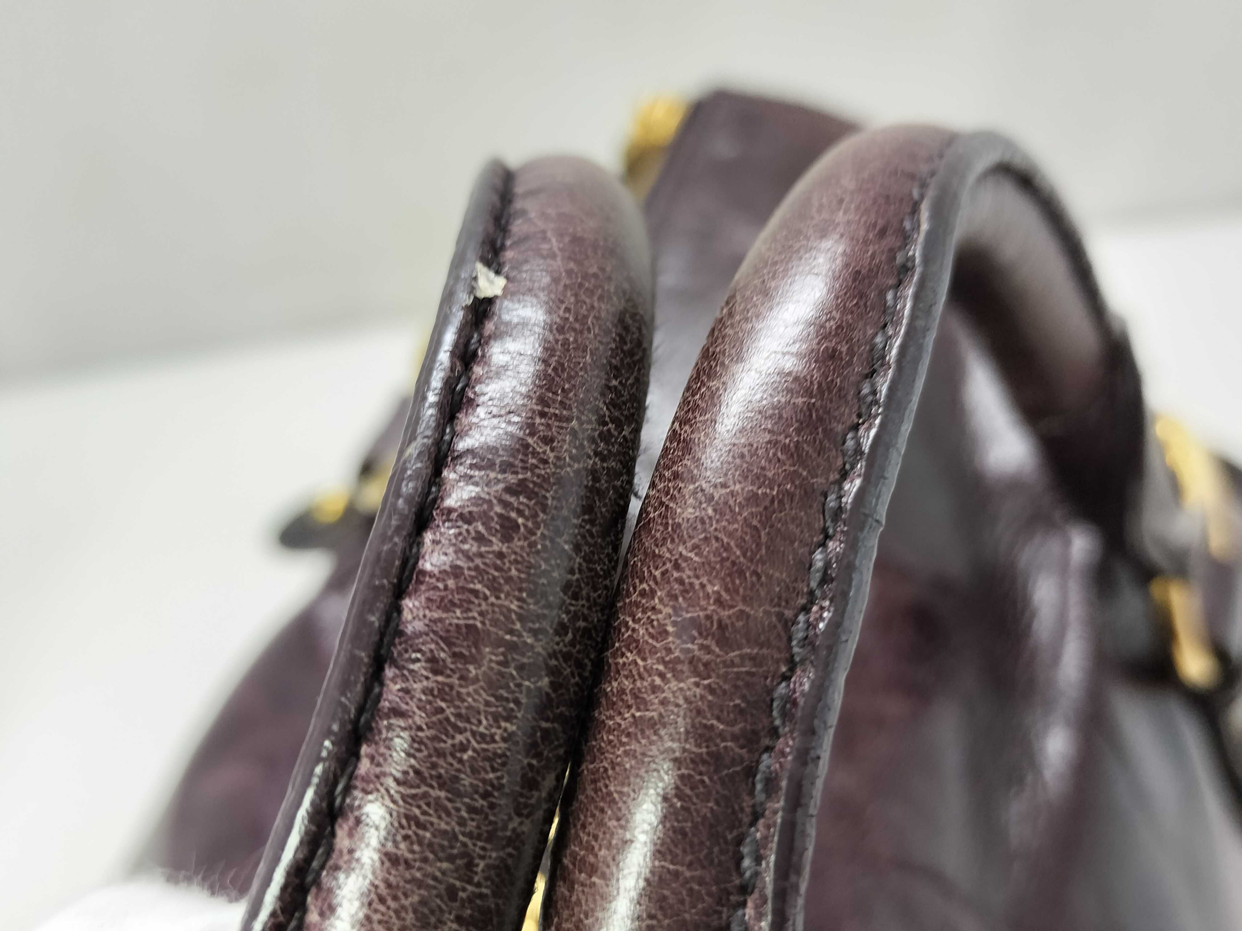 Leather Tote Bag, Brown Handbag — view 4