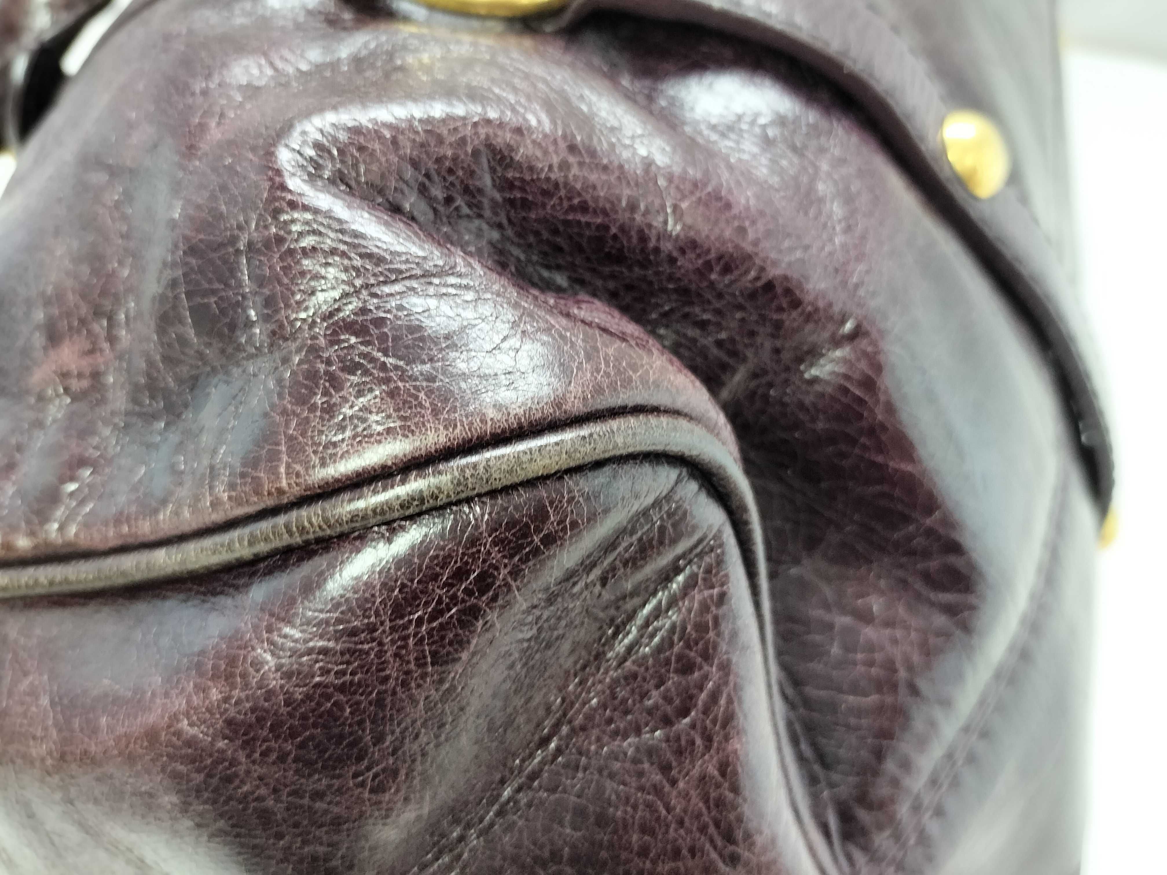 Leather Tote Bag, Brown Handbag — view 7
