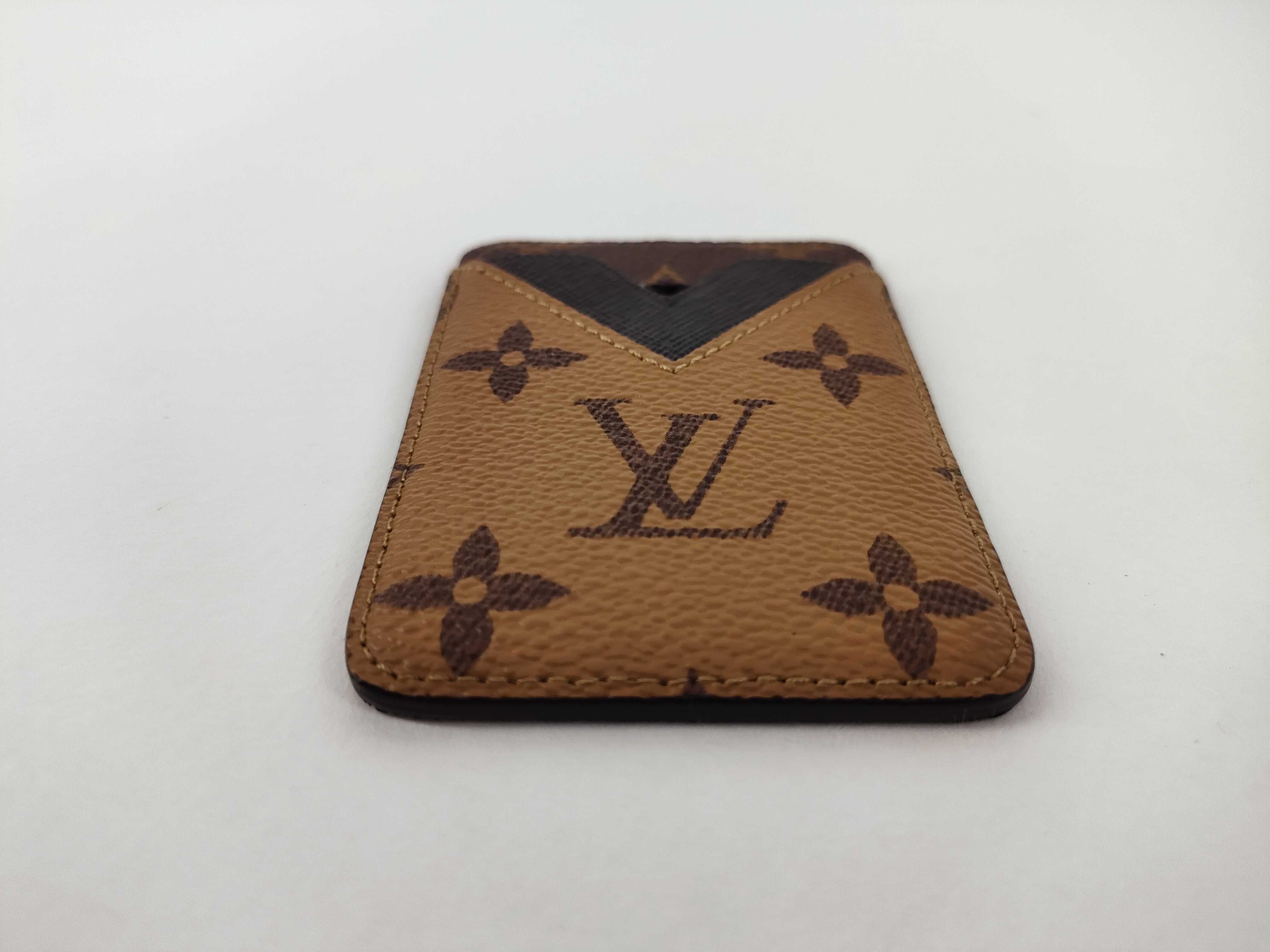 Monogram LV Monogram Porte Cartes Magnetic Card Case — view 4