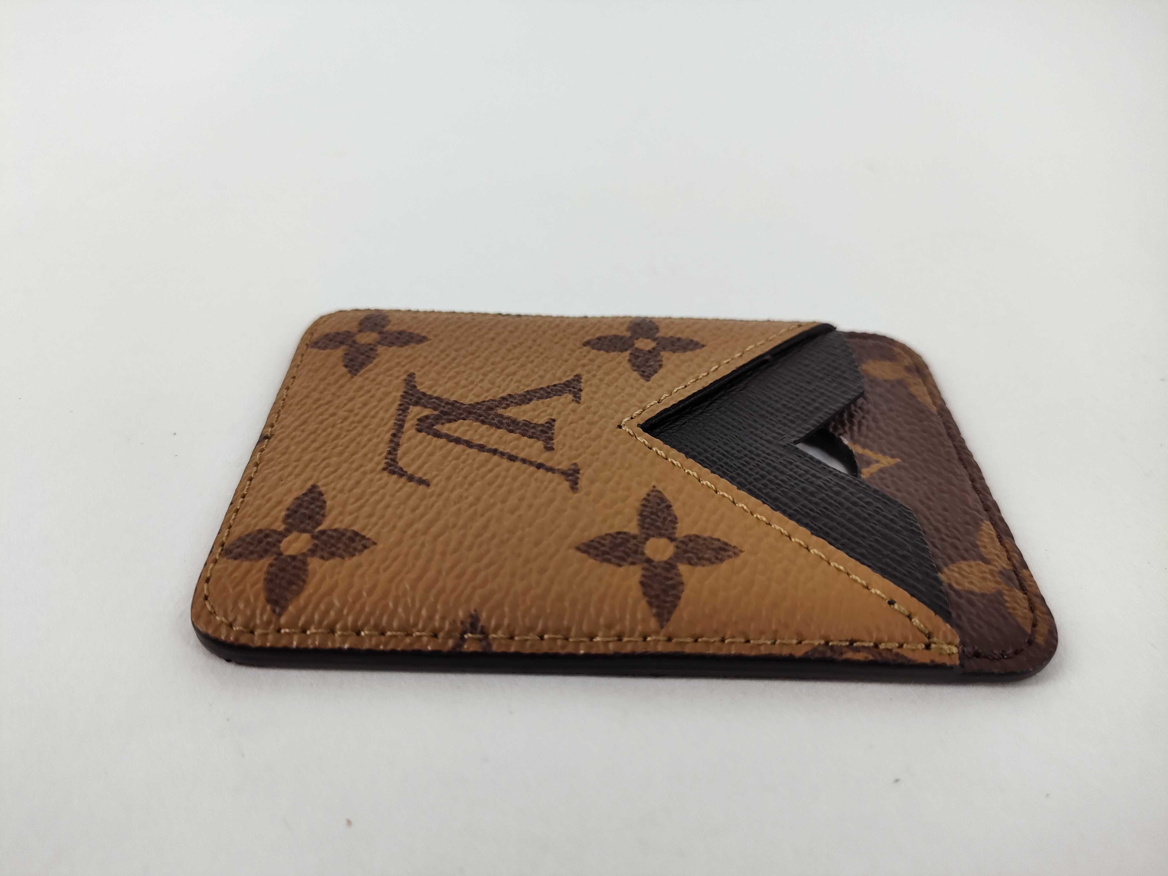 Monogram LV Monogram Porte Cartes Magnetic Card Case — view 5