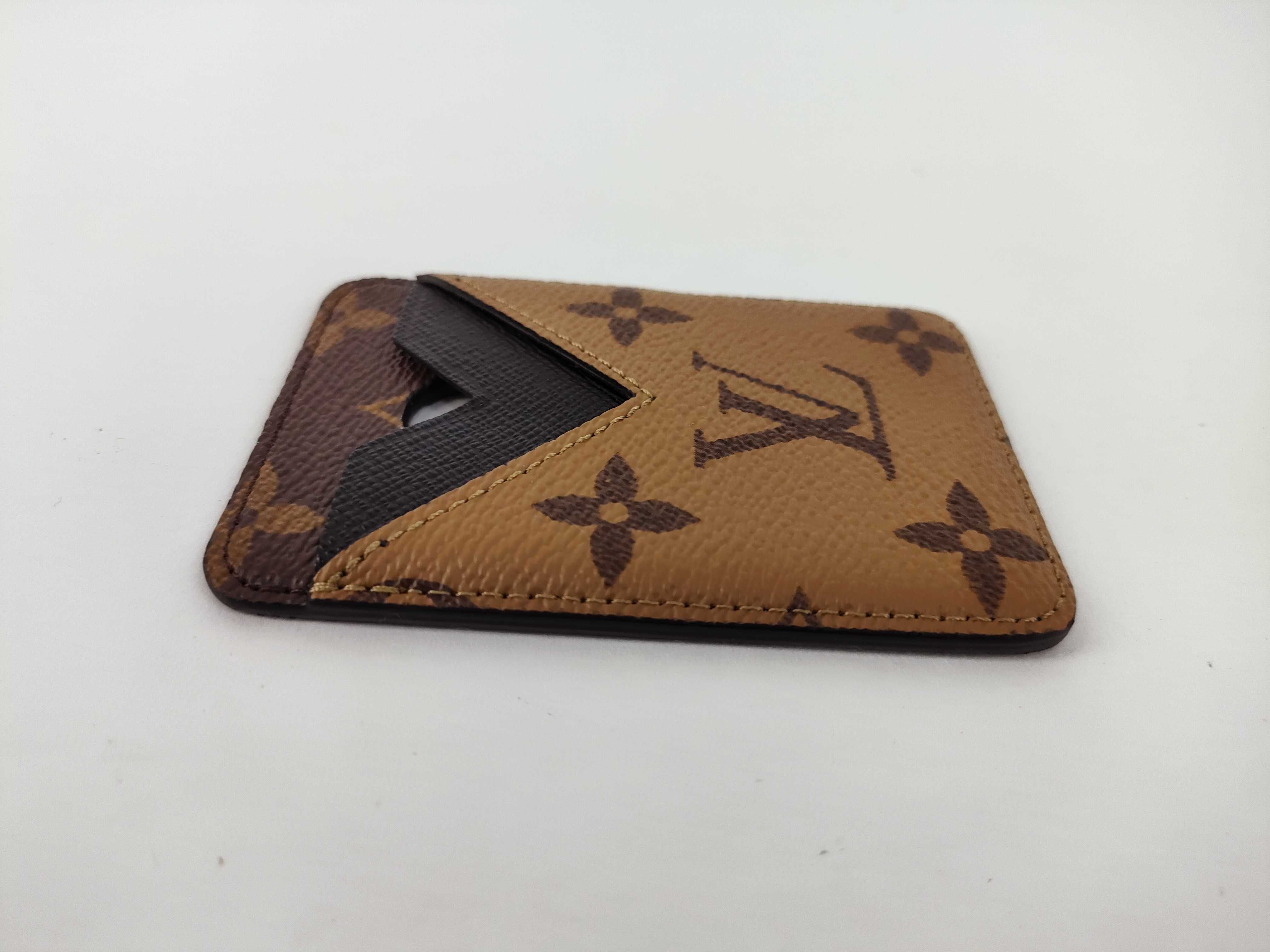 Monogram LV Monogram Porte Cartes Magnetic Card Case — view 7