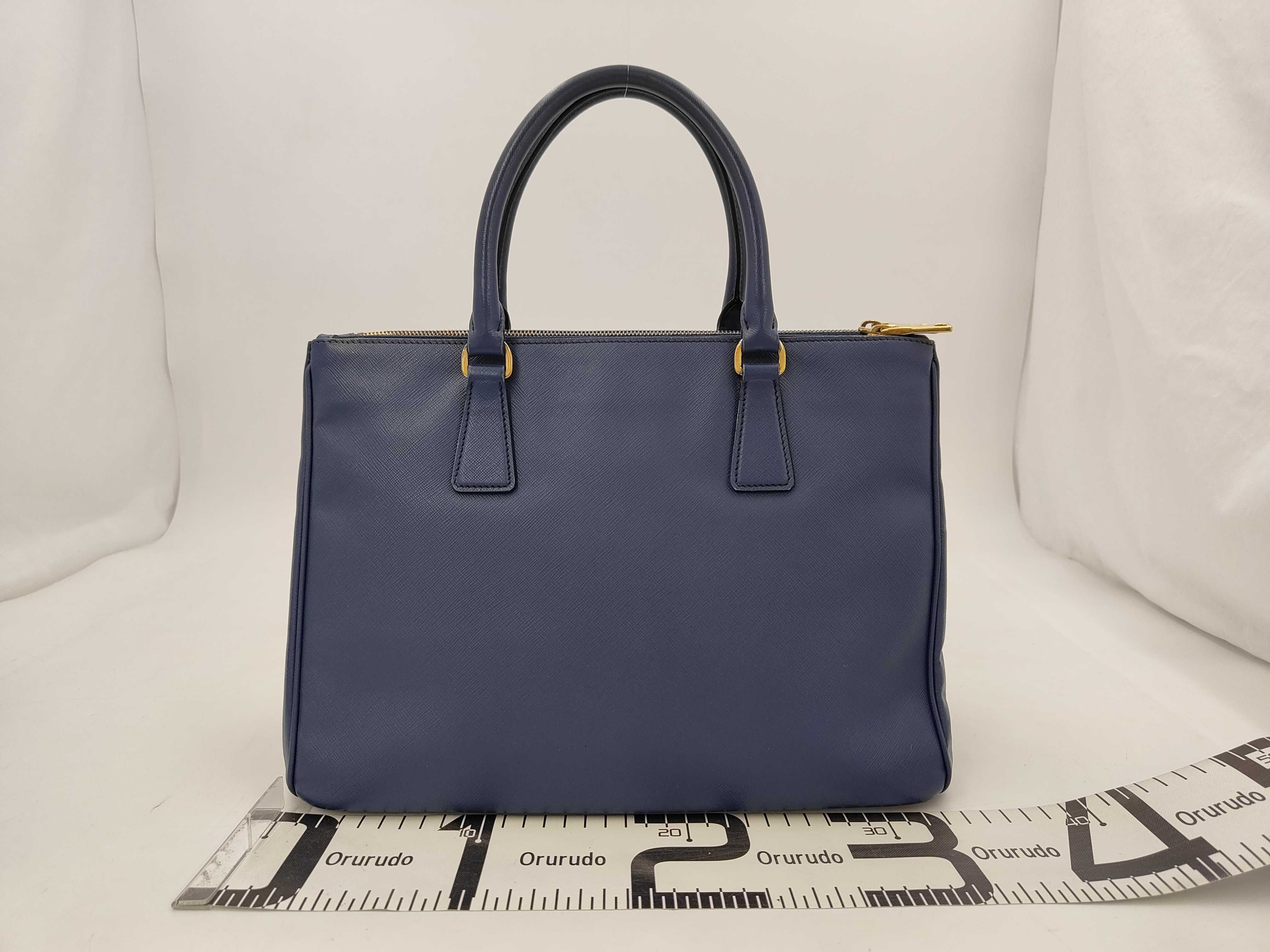 Galleria Saffiano Lux Double-Zip Tote Bag — view 2