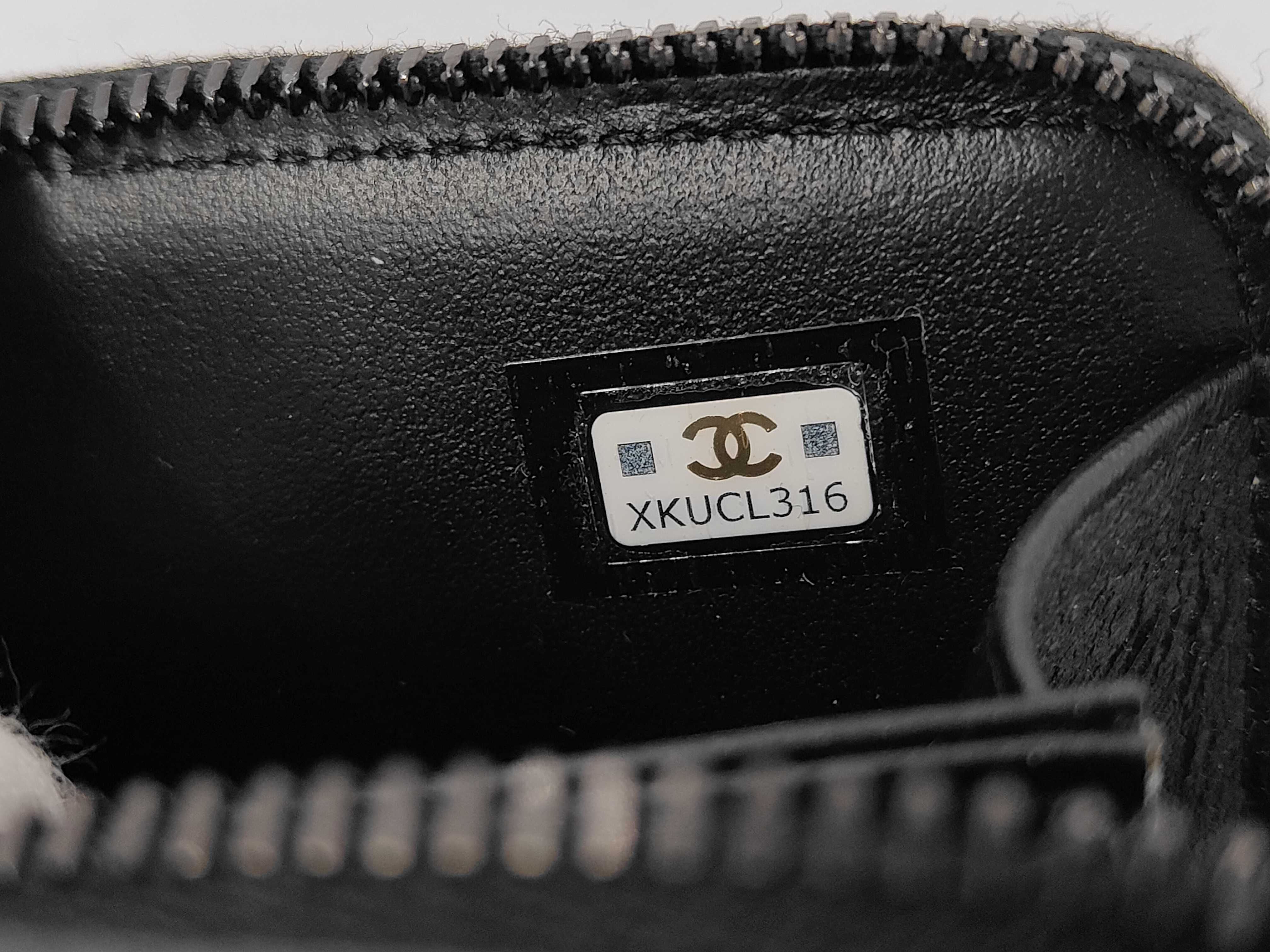 Mini Matelassé Rhinestone Chain Black Lambskin Random XKUCL316 Shoulder Bag (with seal) — view 10
