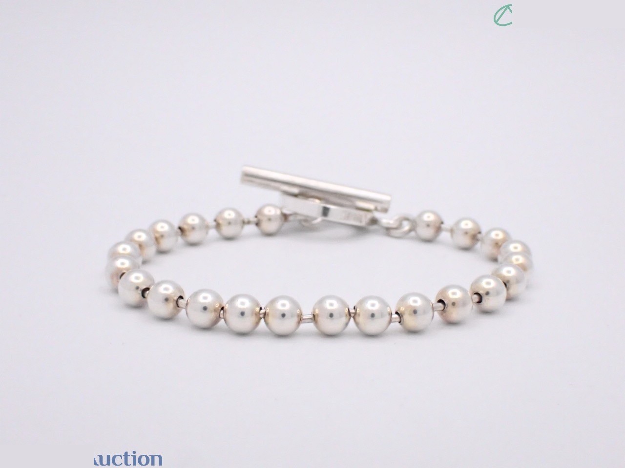 Ball chain bracelet, 925 sterling silver, 15.0g, wrist circumference approximately 17cm — view 2
