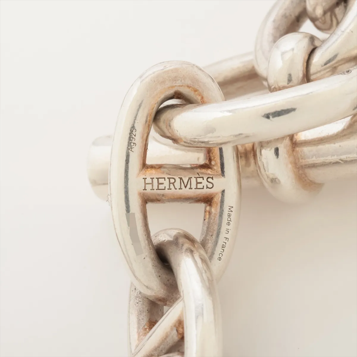 Chaine d'Ancre GM 2022 Necklace, 29 links, 925 silver, 131g, 22D122148. Shows signs of wear, — view 4