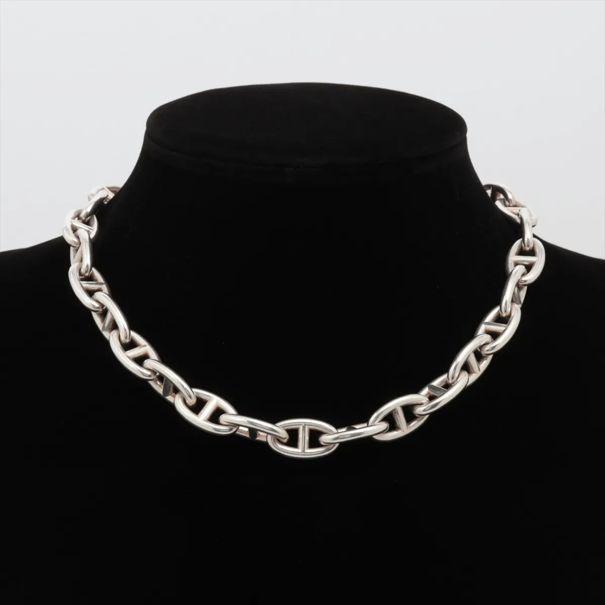 Chaine d'Ancre GM 2022 Necklace, 29 links, 925 silver, 131g, 22D122148. Shows signs of wear, — view 5