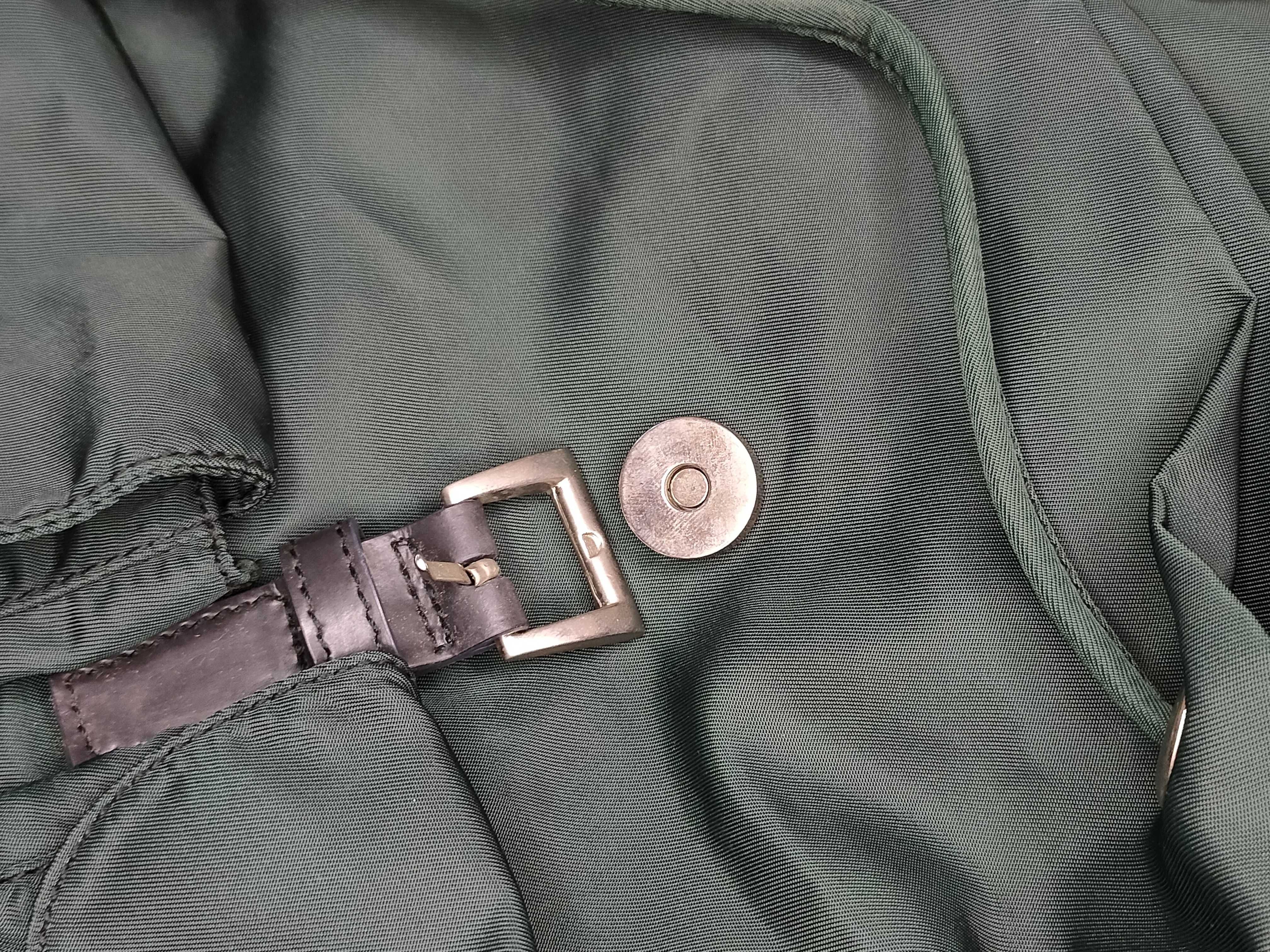 nylon backpack with Prada triangular logo — view 13
