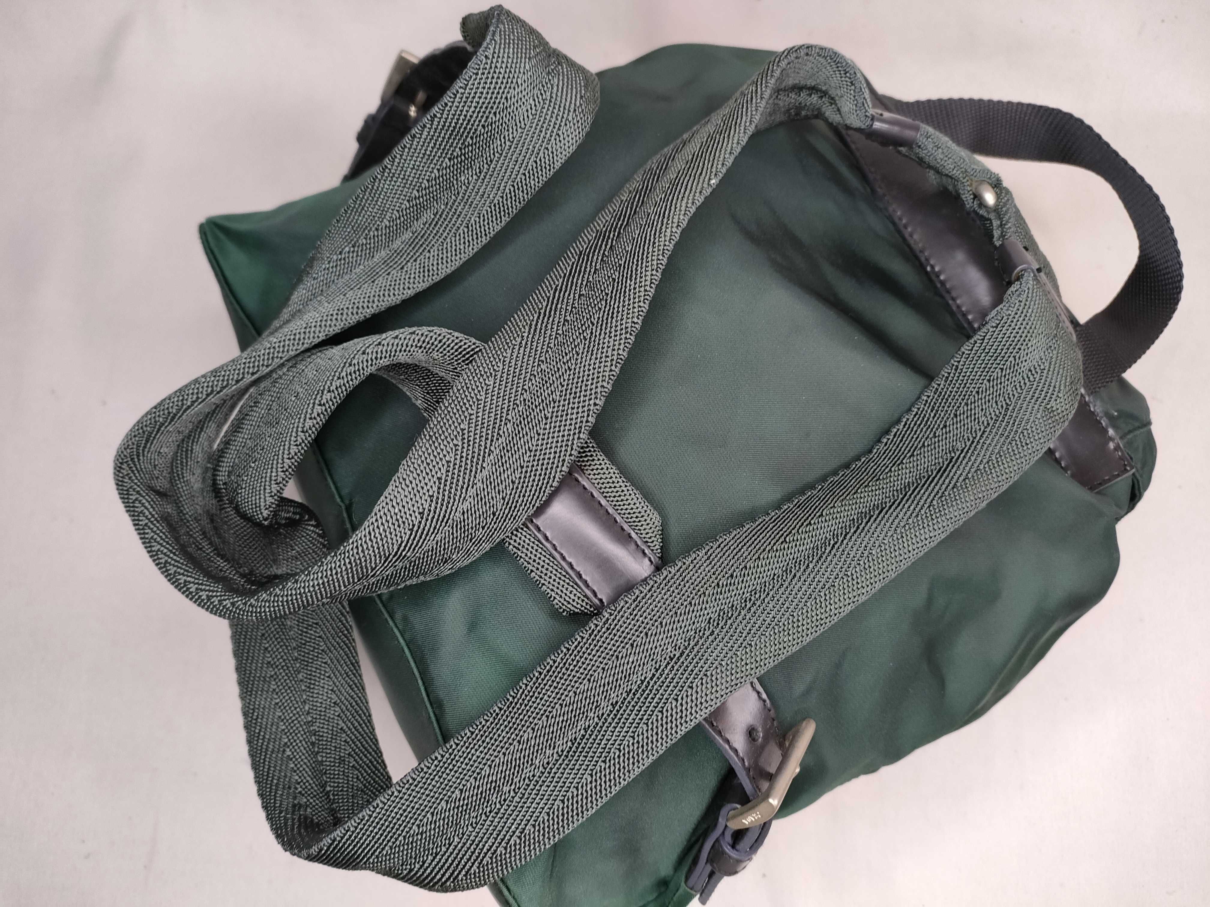 nylon backpack with Prada triangular logo — view 3