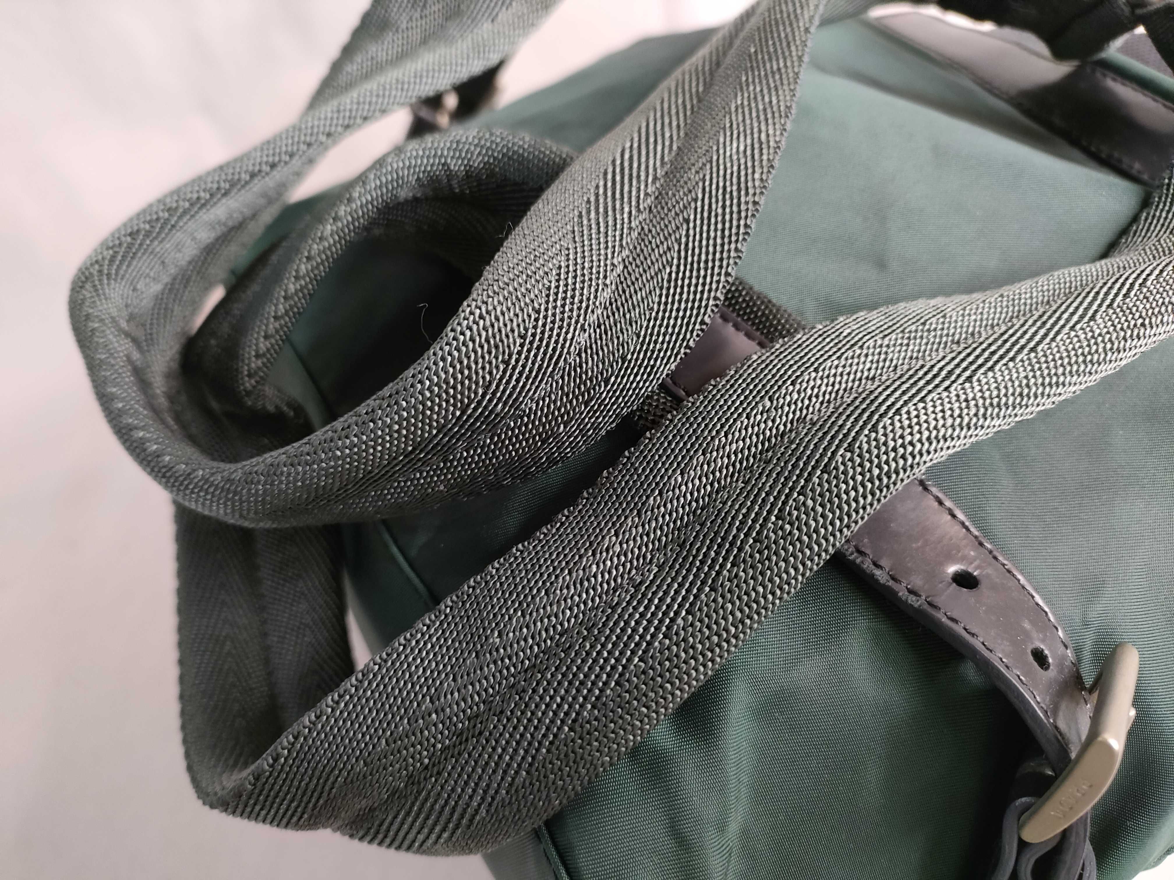 nylon backpack with Prada triangular logo — view 4