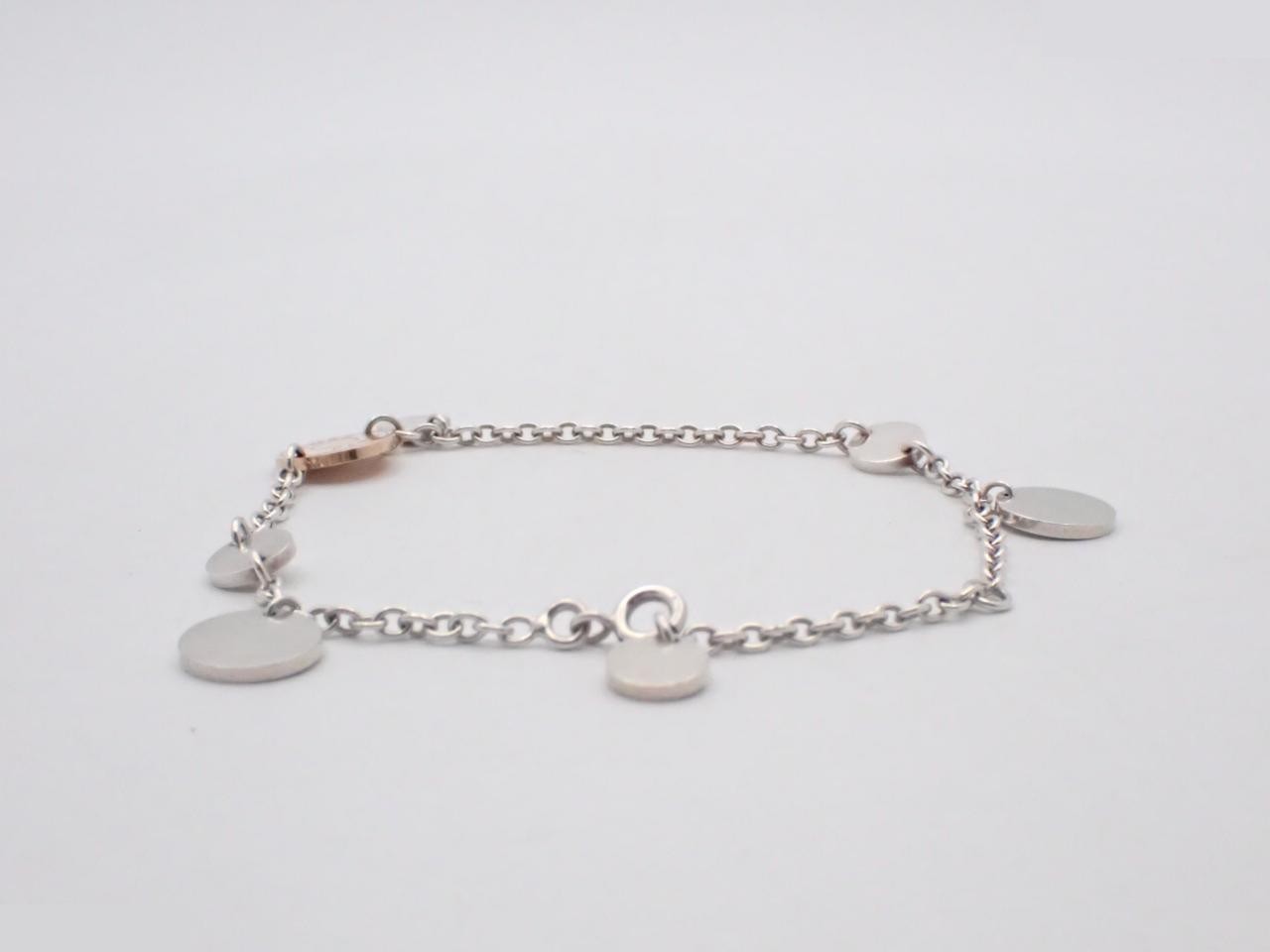 925 x Au750PG bracelet, light gray, 8.3g — view 2