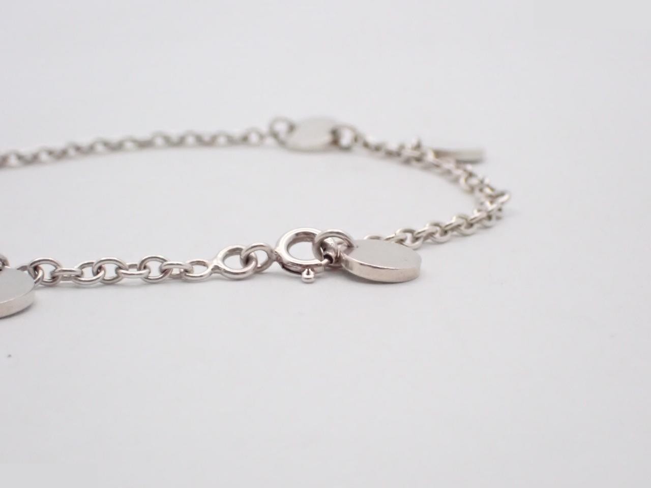 925 x Au750PG bracelet, light gray, 8.3g — view 3