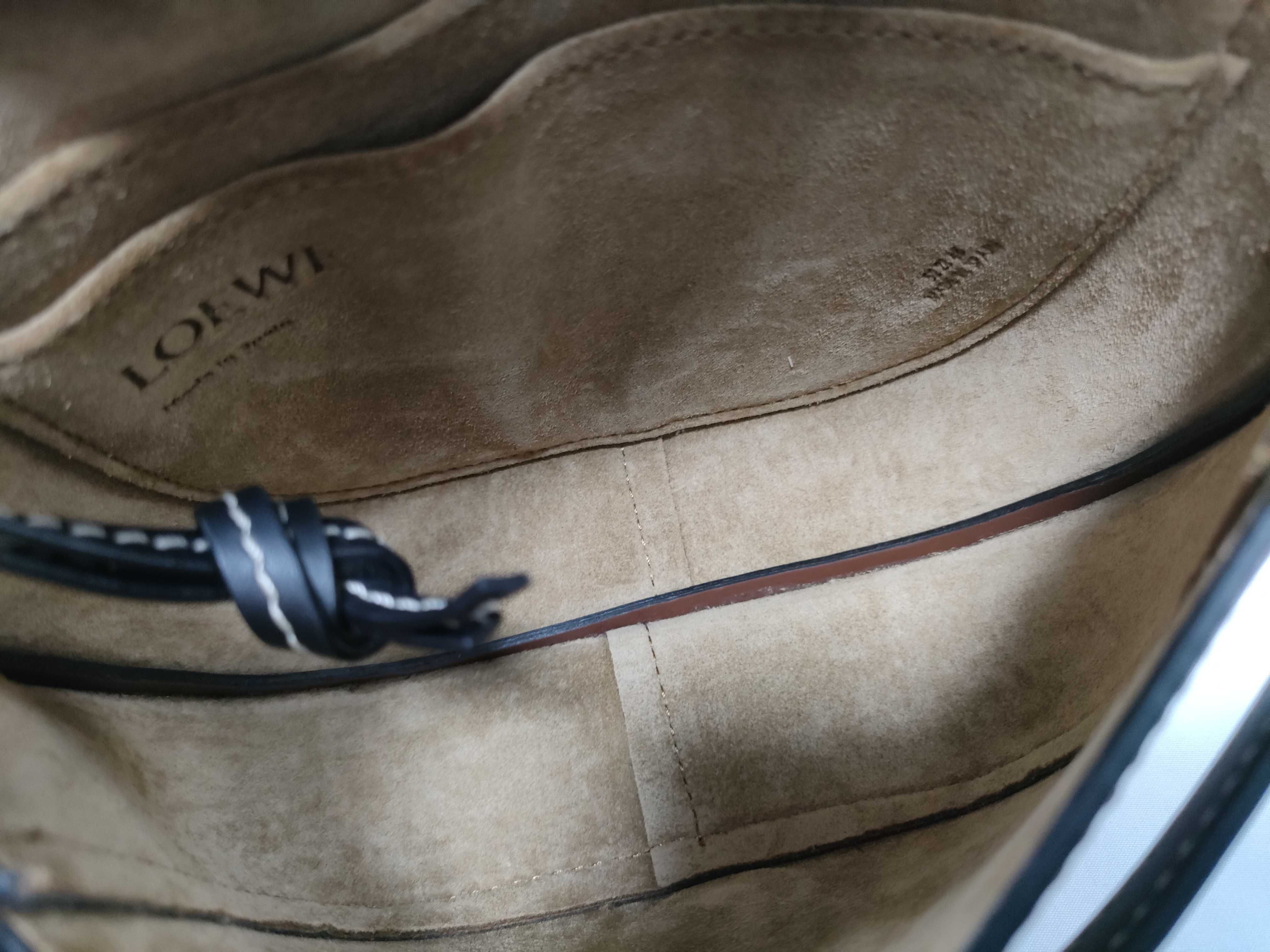 Minigate Leather Shoulder Bag, Brown — view 10
