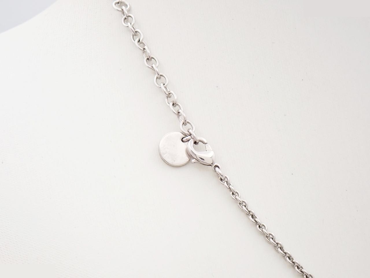 Silver chain, approximately 46 cm — view 2