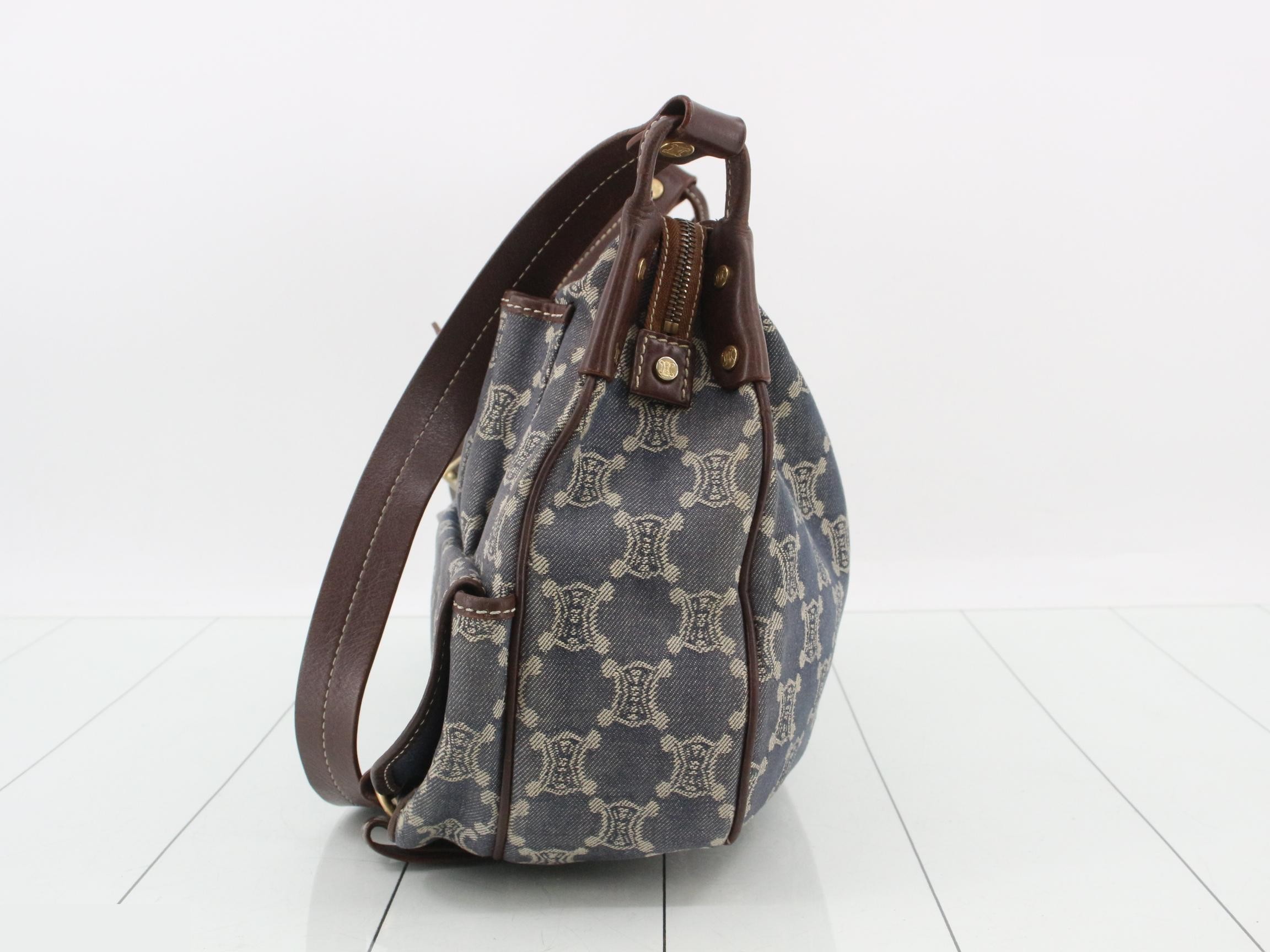 Denim shoulder bag — view 3
