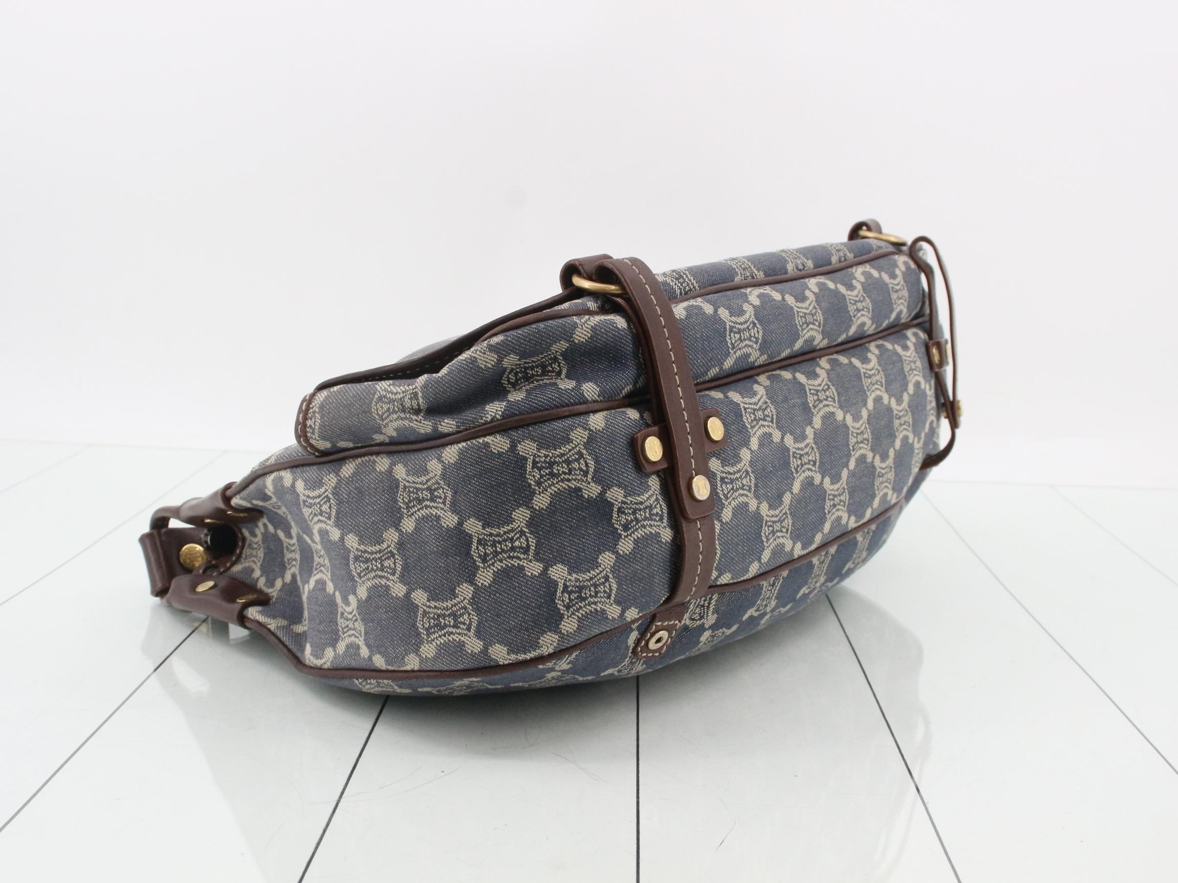 Denim shoulder bag — view 5