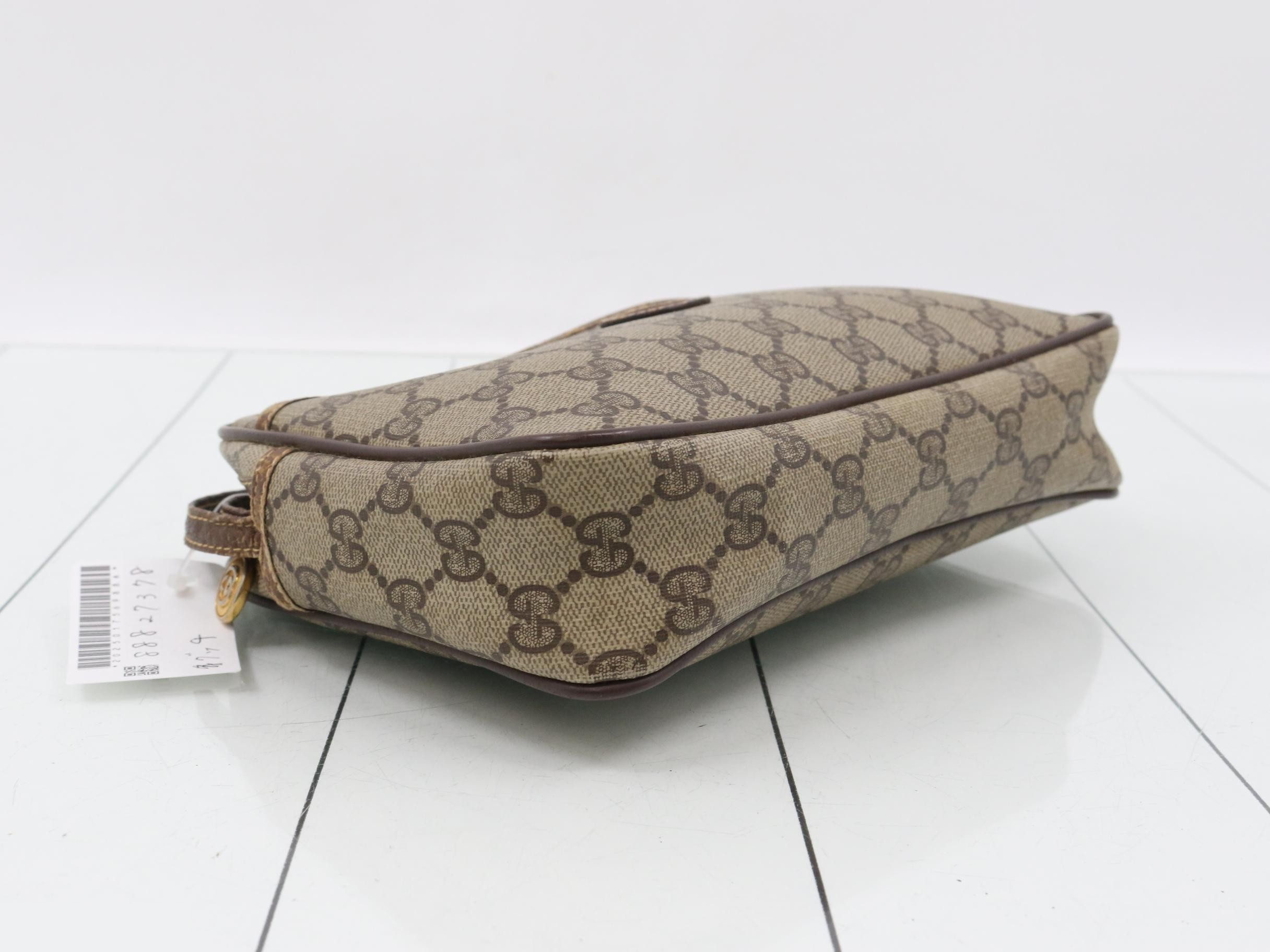 Old Gucci GG Plus Clutch Bag — view 5