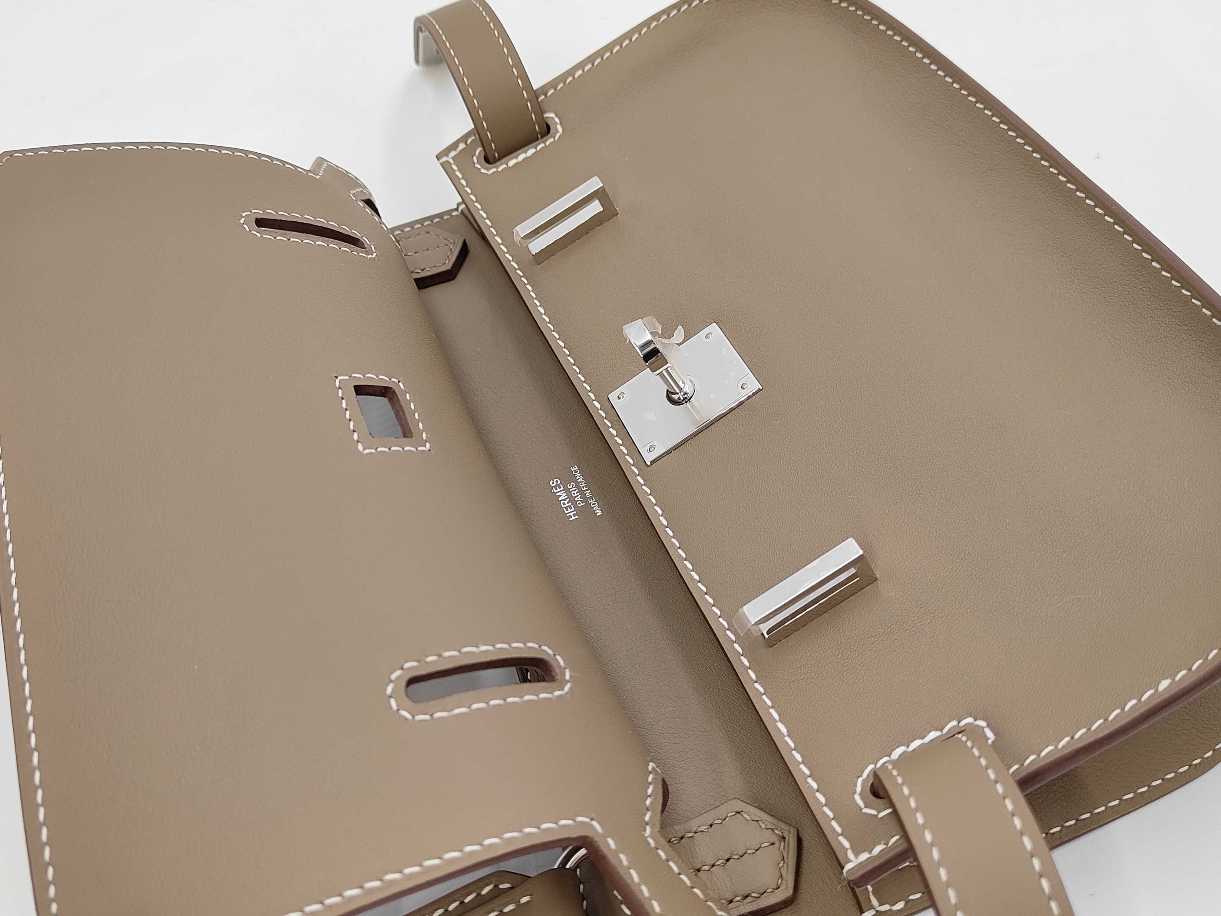 Jypsiere Mini Etoupe Swift G-stamp Shoulder Bag — view 9
