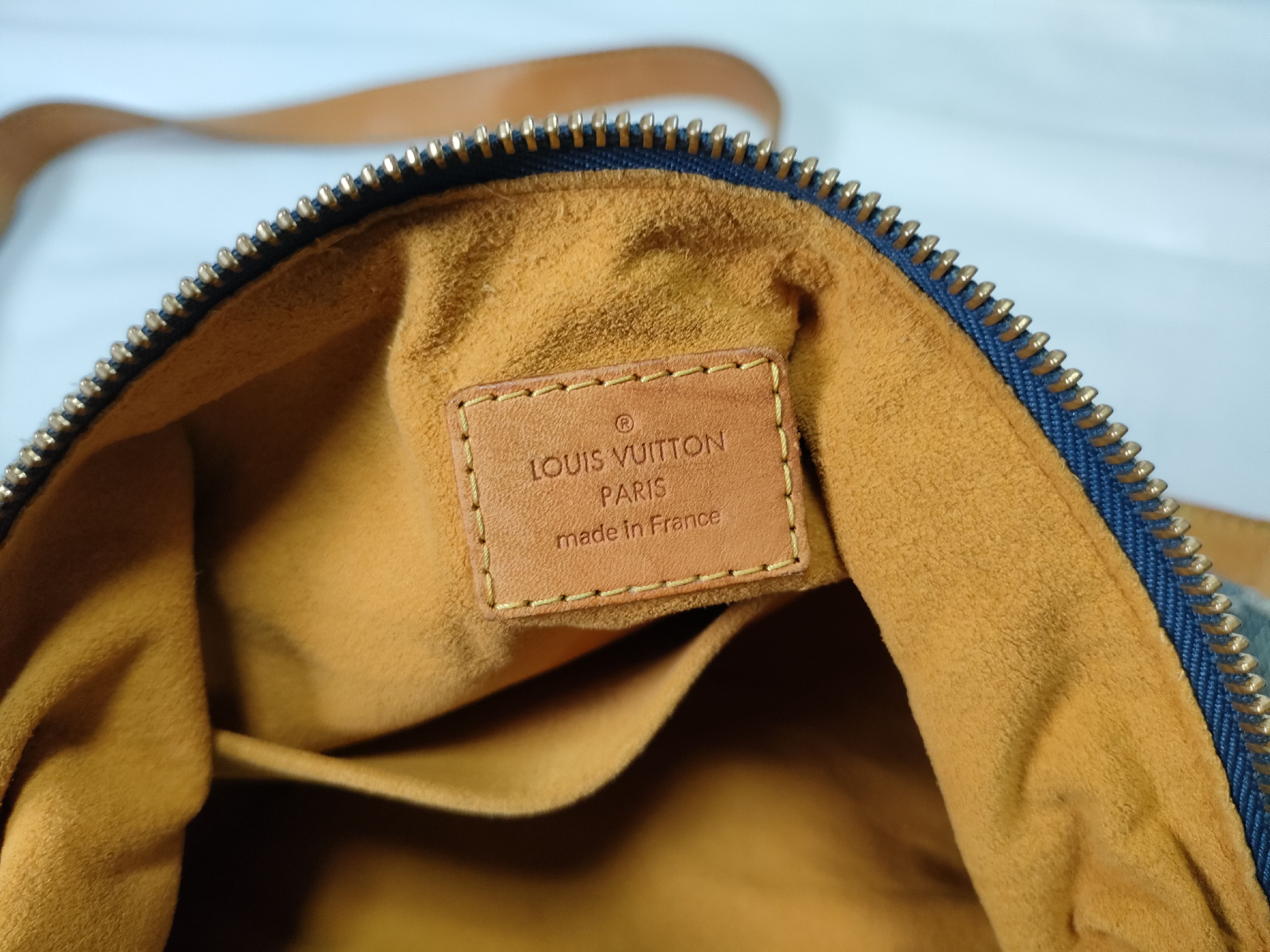 Monogram Denim Baggy PM M95049 FL1006 Blue Shoulder Bag — view 11