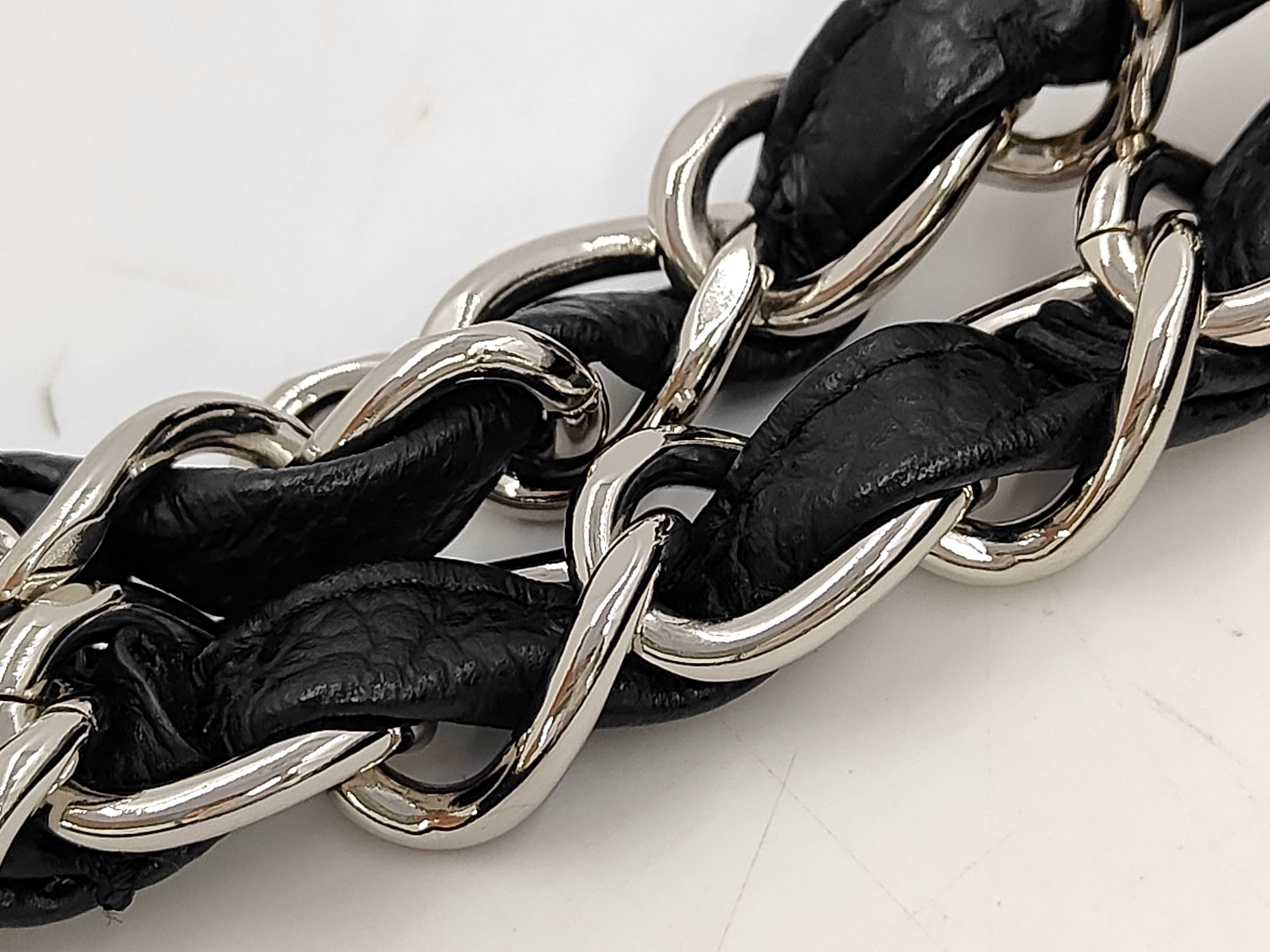 Caviar Skin Black Matelassé GST Tote Bag — view 6