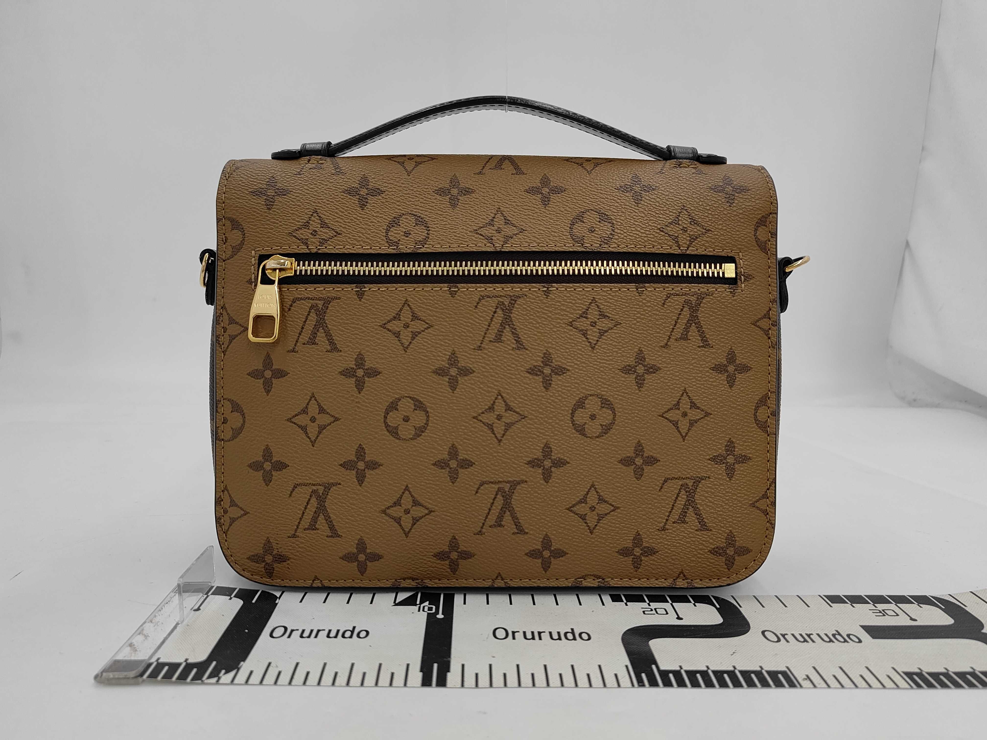 M44876 Monogram Reverse Pochette Metis MM 2-Way Handbag — view 2