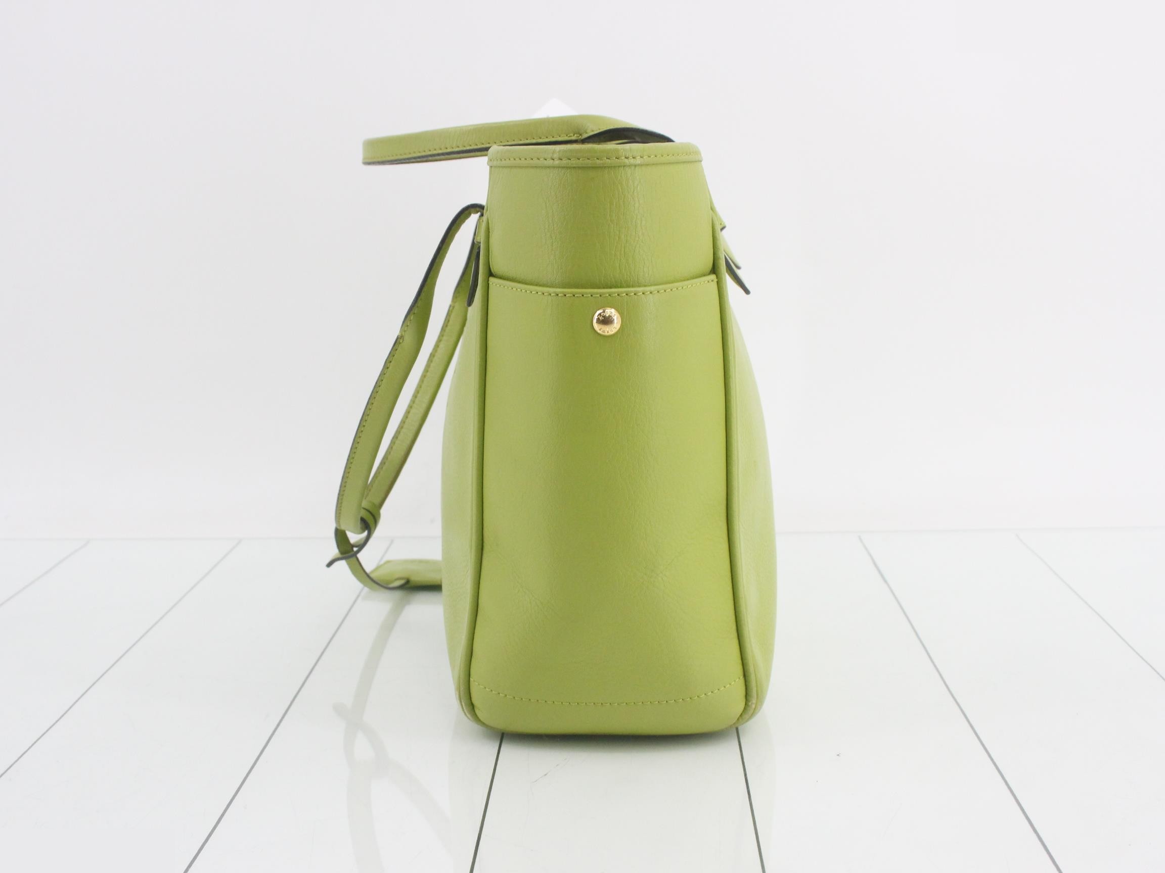 Other lines: Bags & Tote Bags - Heritage Leather - Green — view 3