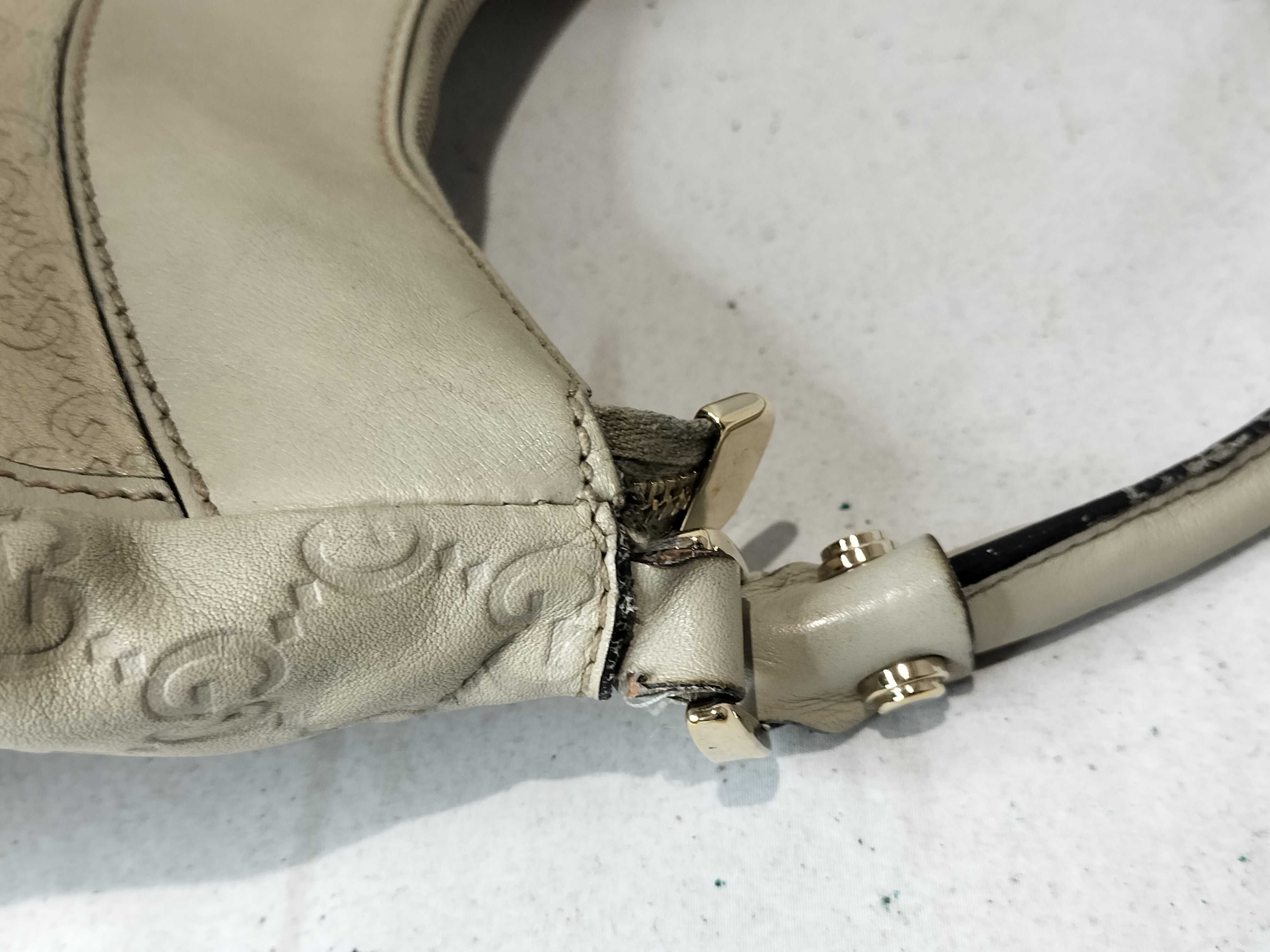 GG Canvas Leather Handbag 493492 Handbag — view 6