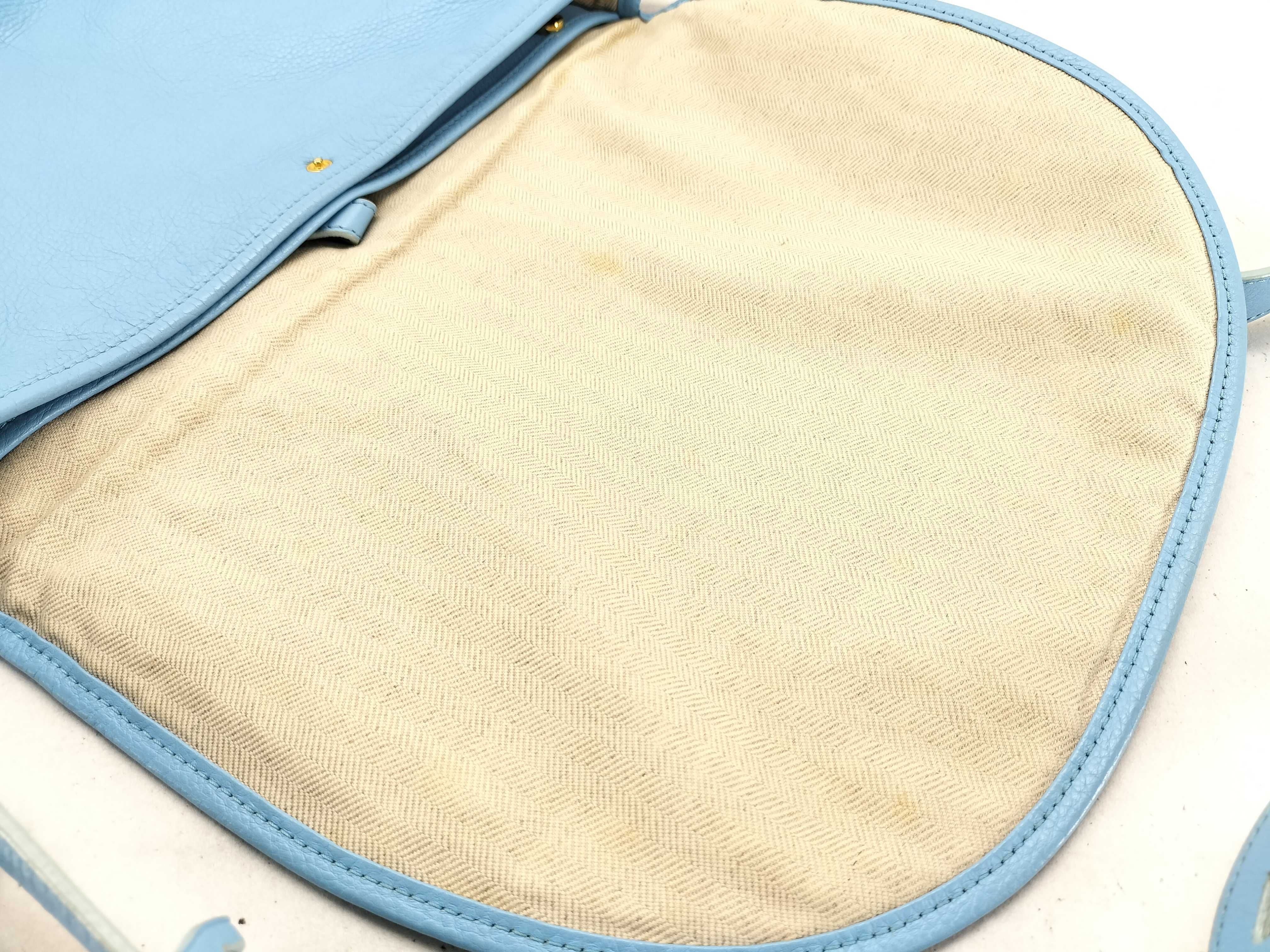 Heritage Shoulder Bag, Blue — view 8