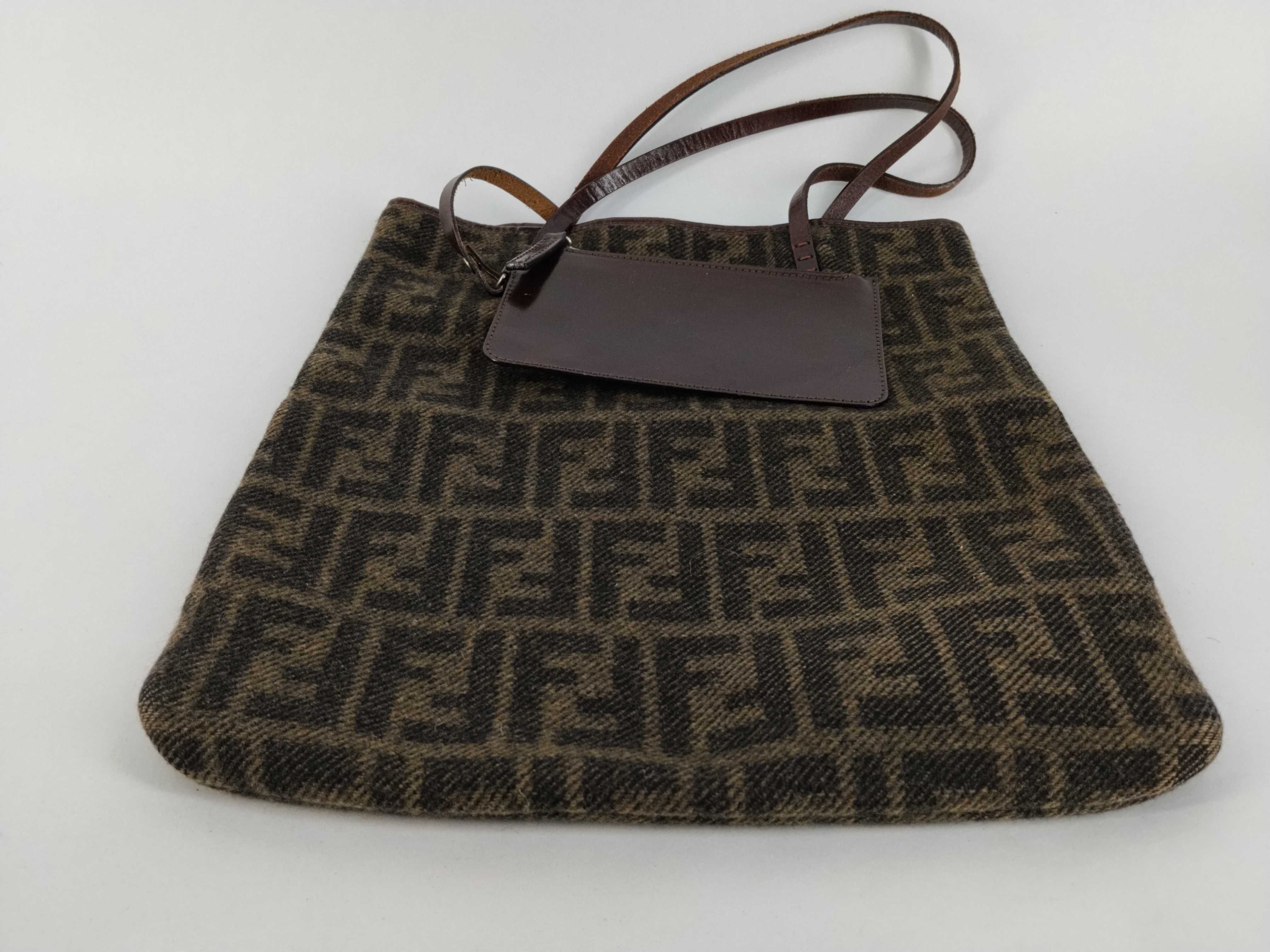 Zucca pattern Fendi Zucca handbag Brown handbag — view 7