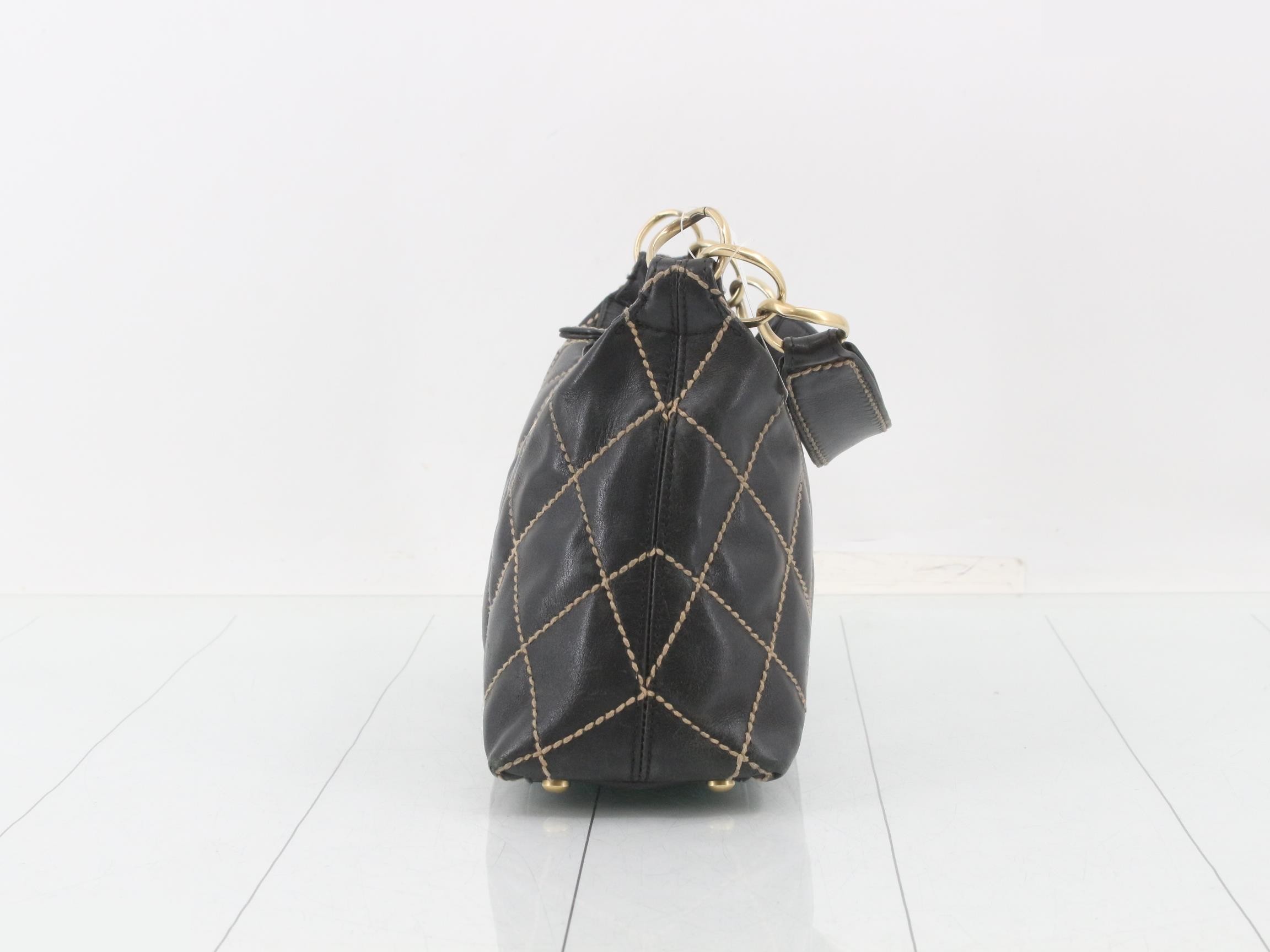 Wild Stitch Leather One-Shoulder Bag — view 3