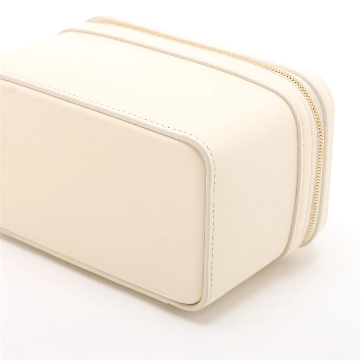 Serpenti Leather 2WAY Handbag White with Mirror — view 3