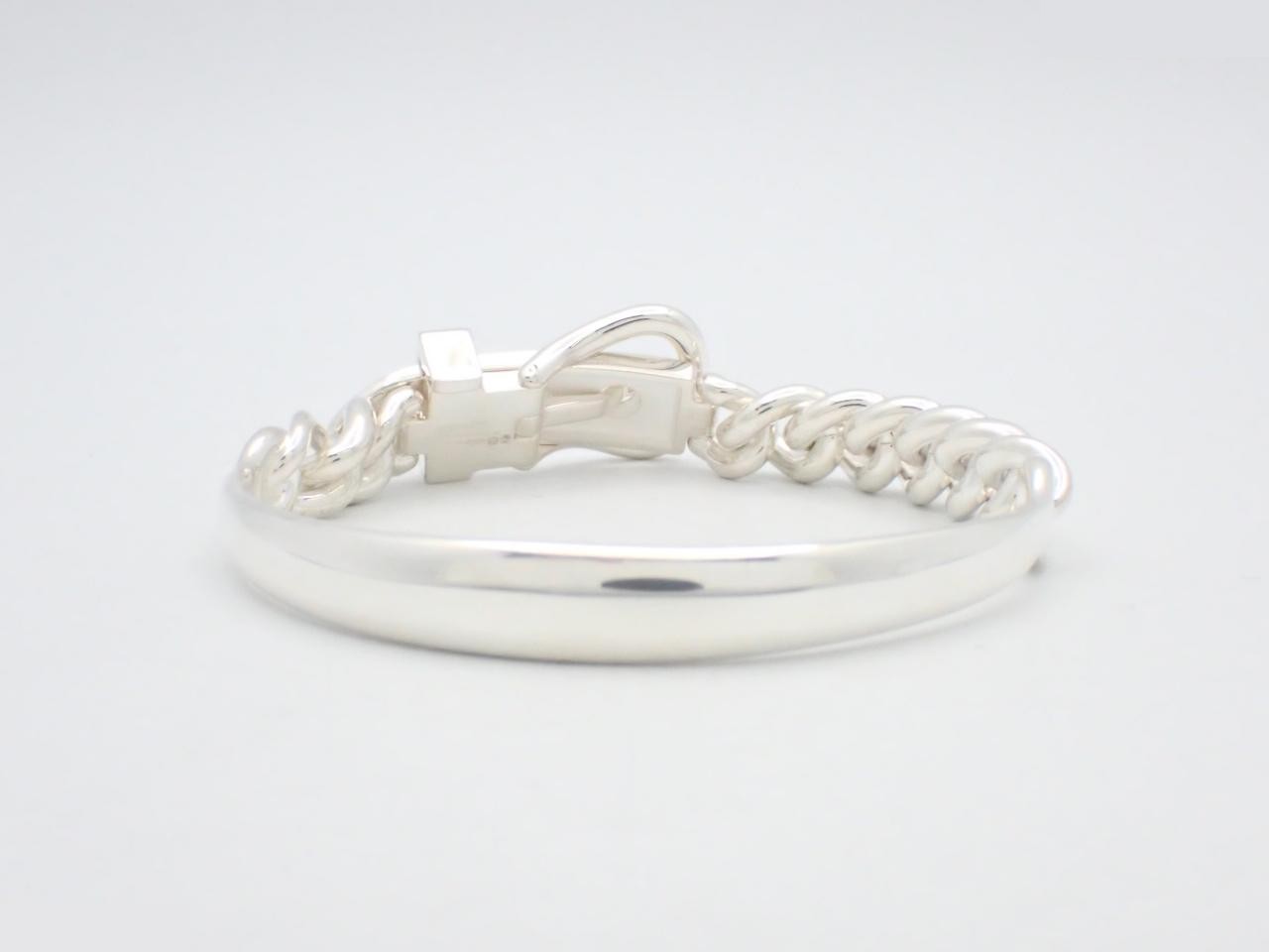 Boucleseries GM Unflexible Bracelet, 925 Sterling Silver, #19, 66.5g — view 2