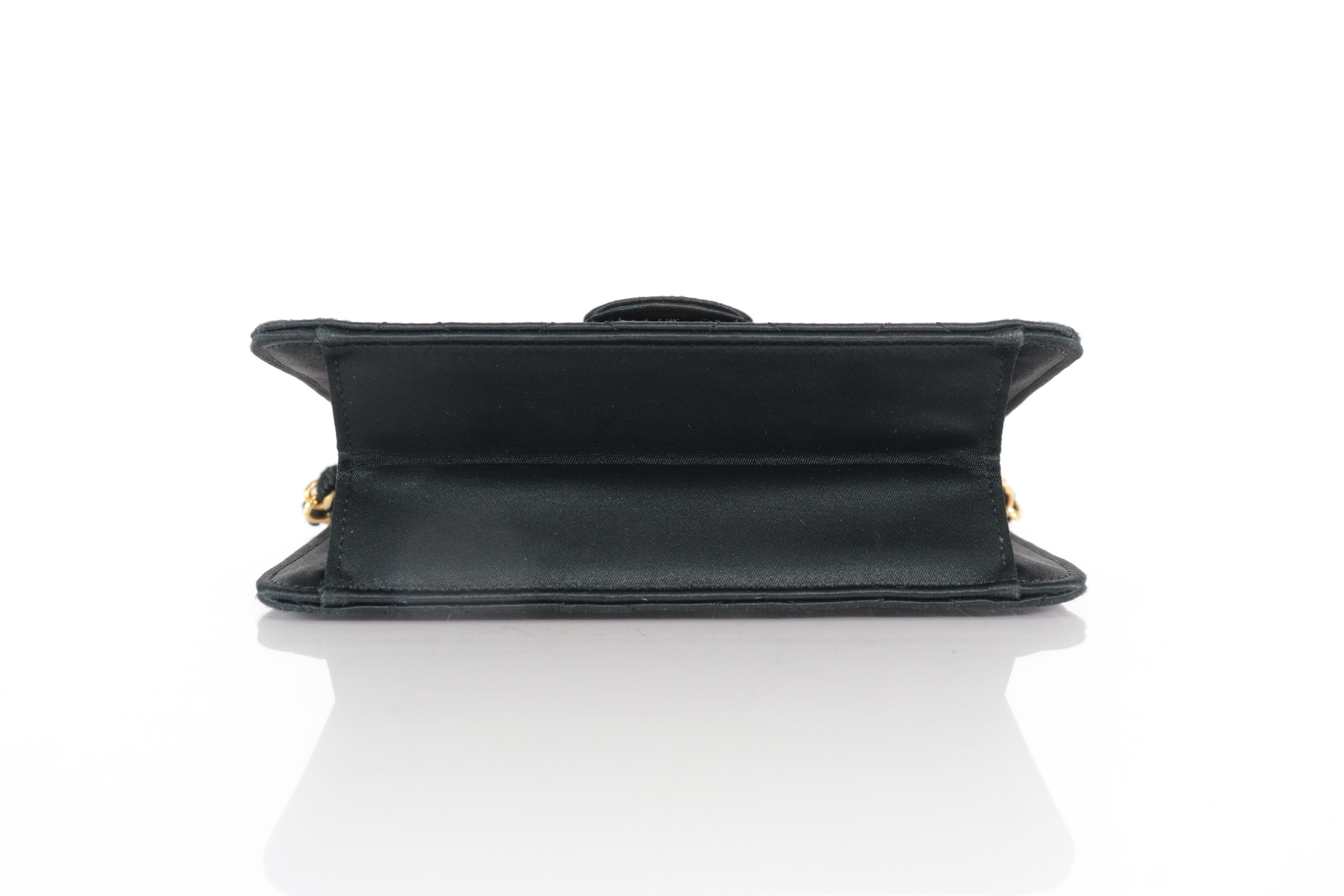 Mini Matelassé Satin Chain Shoulder Bag (Serial Number 0) — view 6