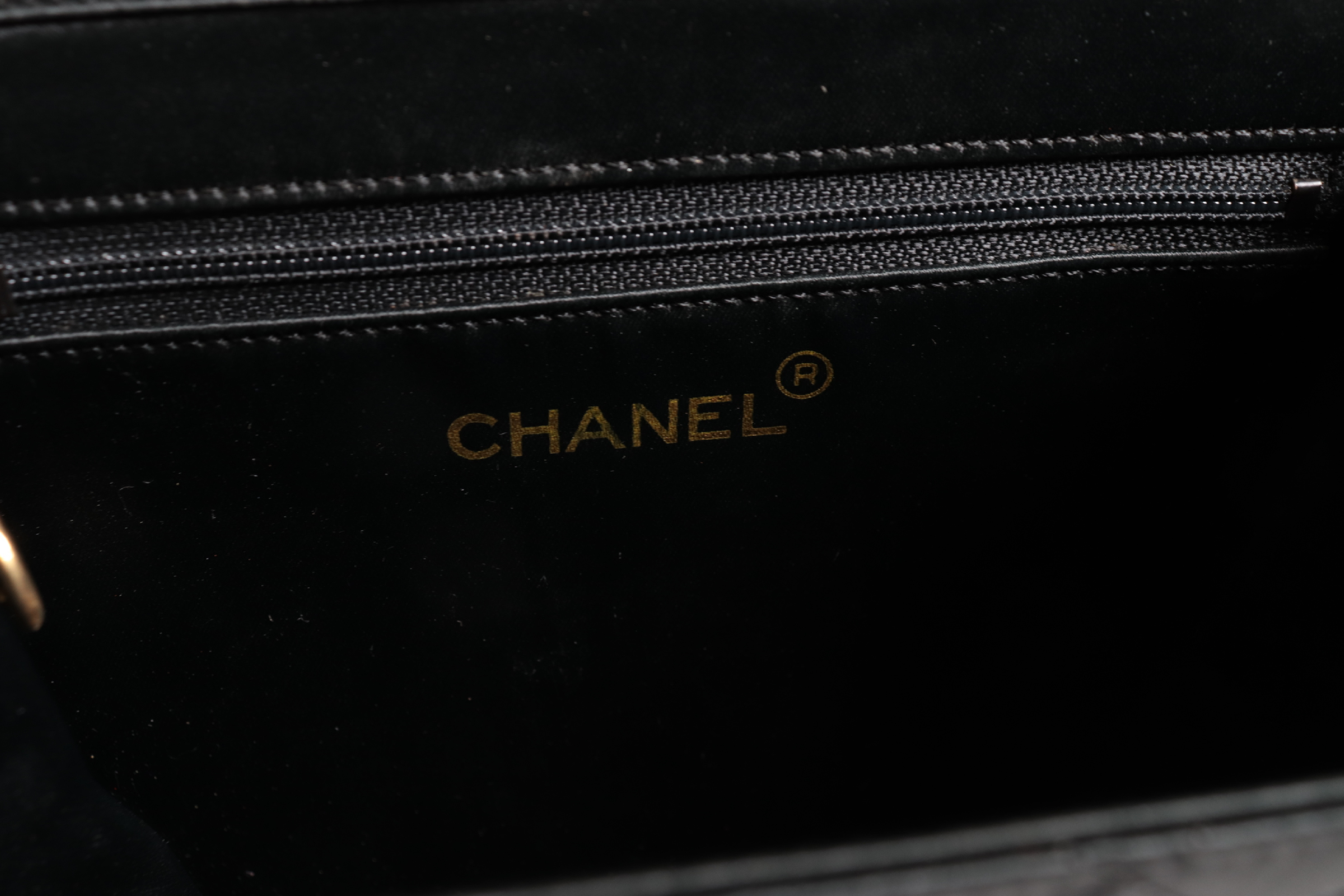 Mini Matelassé Satin Chain Shoulder Bag (Serial Number 0) — view 7