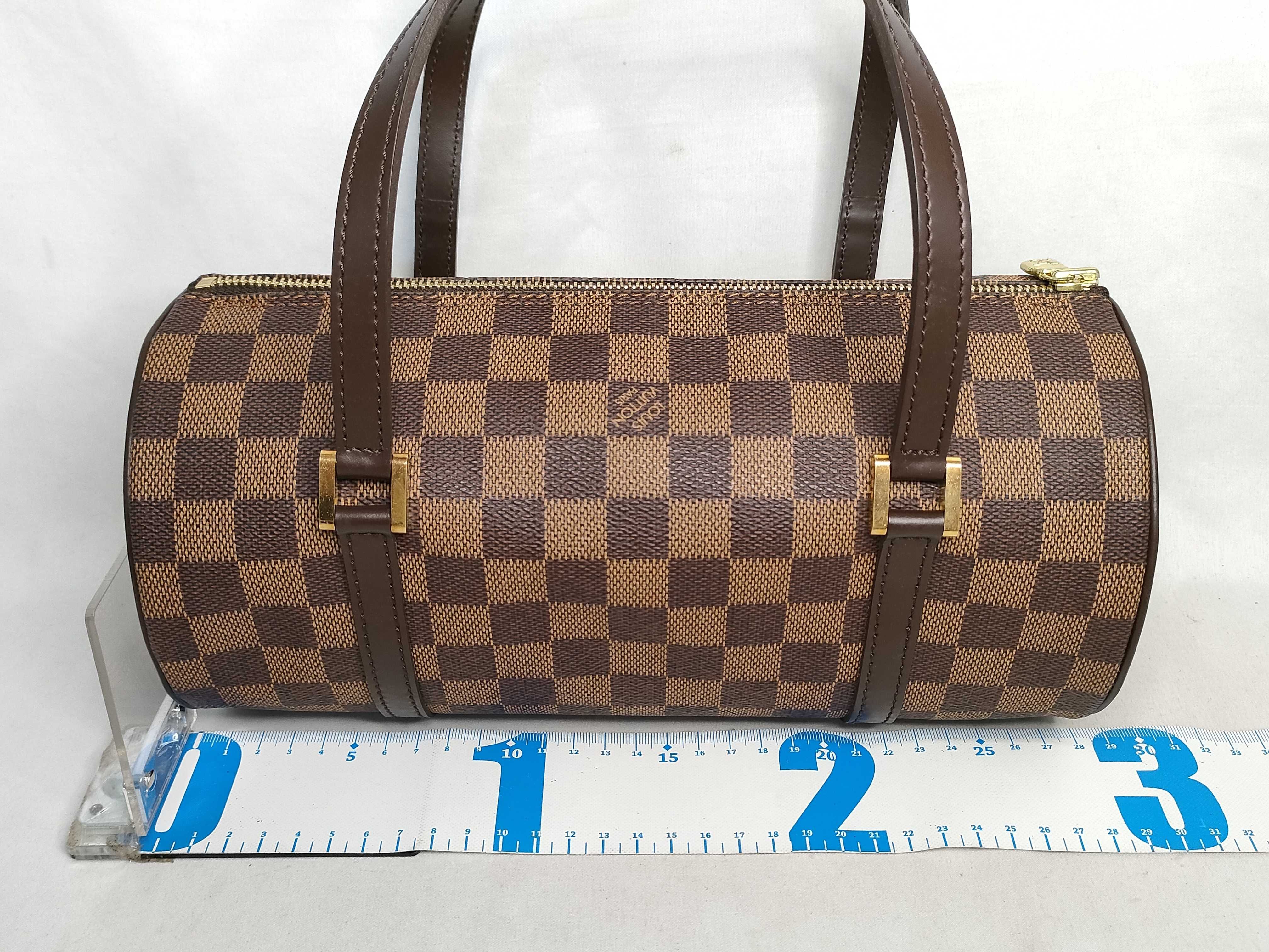 Damier Papillon PM N51304 DU1023 Brown Handbag — view 2