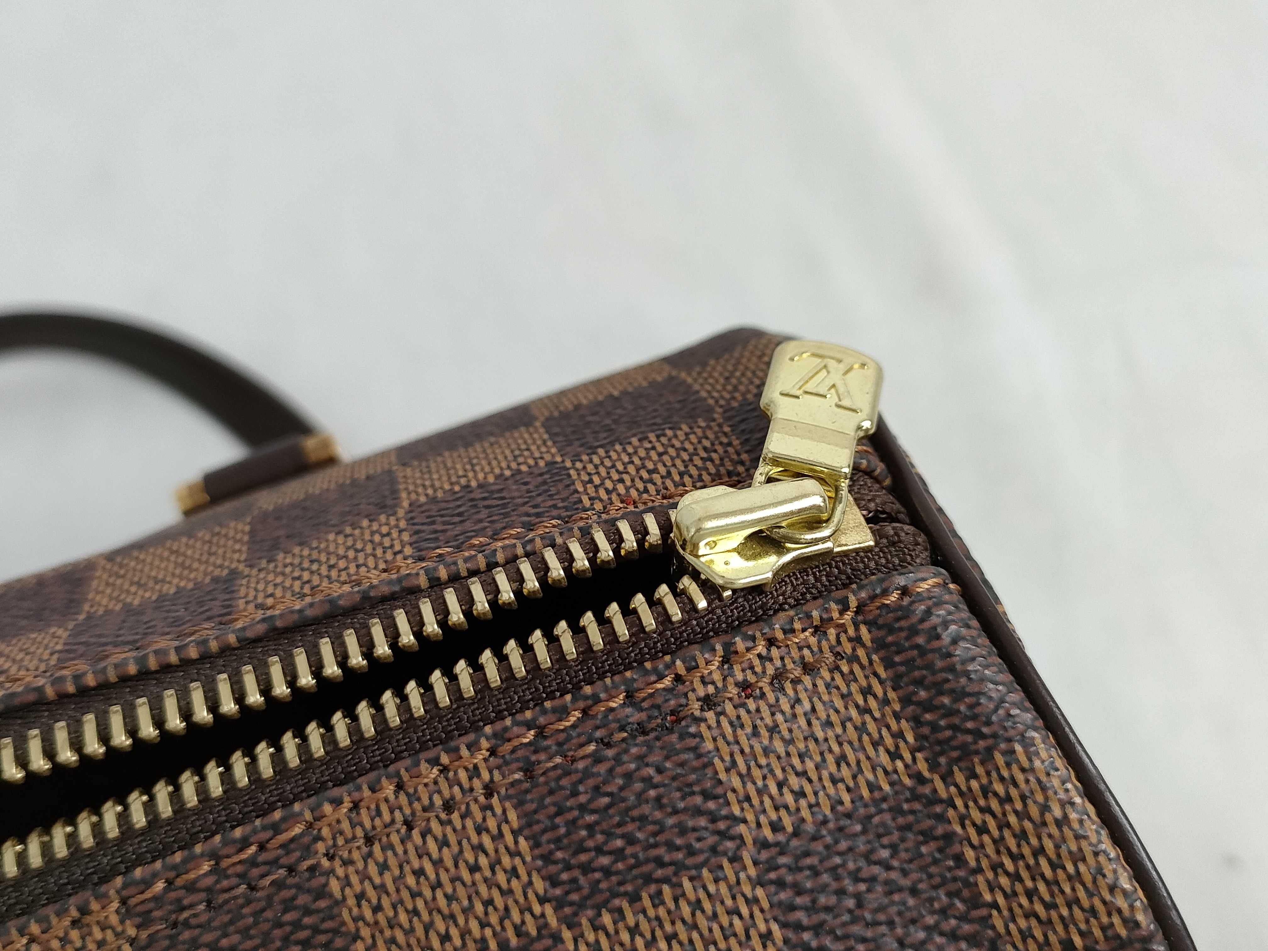 Damier Papillon PM N51304 DU1023 Brown Handbag — view 12