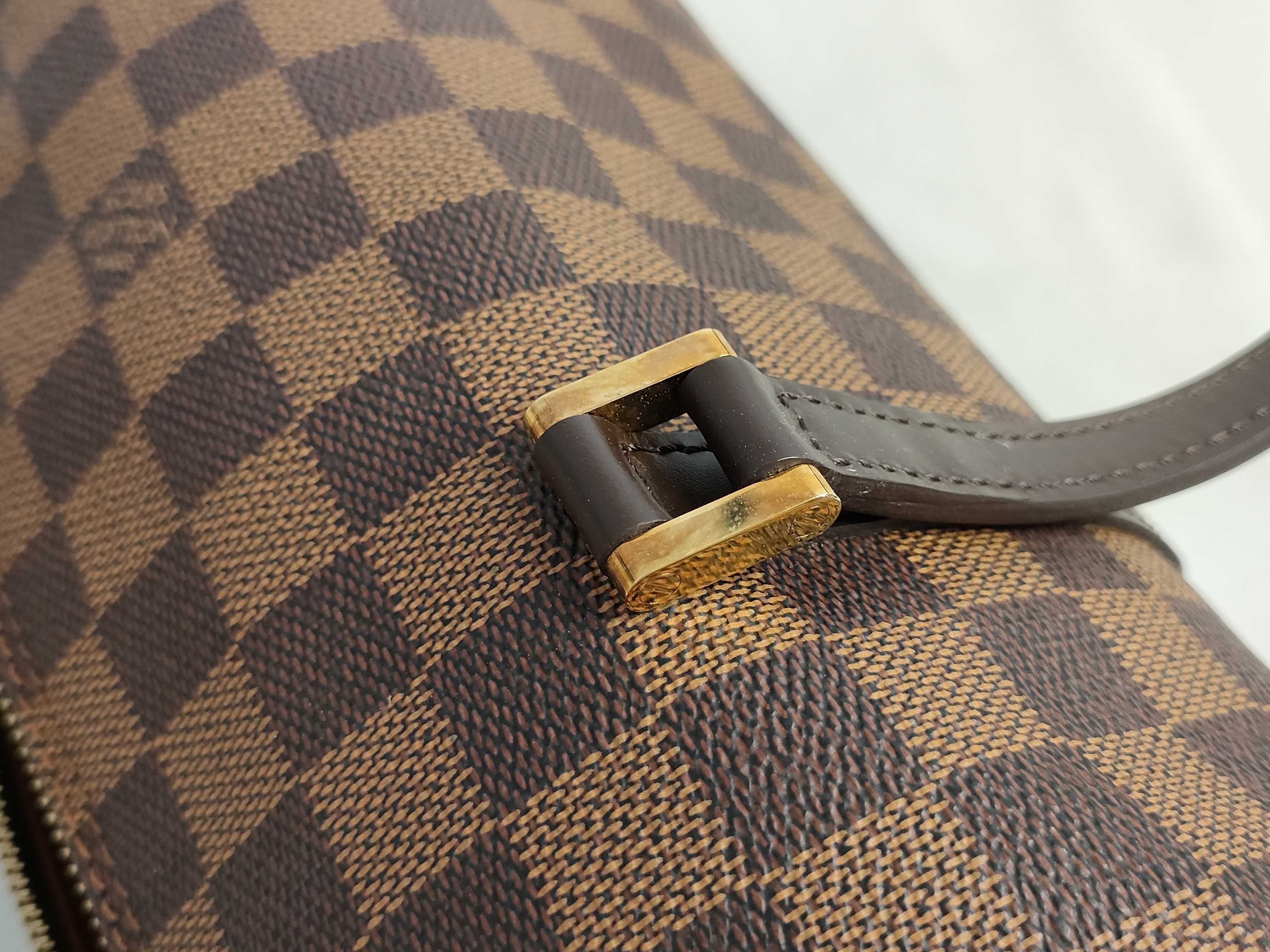 Damier Papillon PM N51304 DU1023 Brown Handbag — view 14